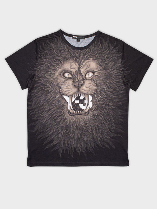 Y-3 - A/W 2014 - lion t-shirt - size M