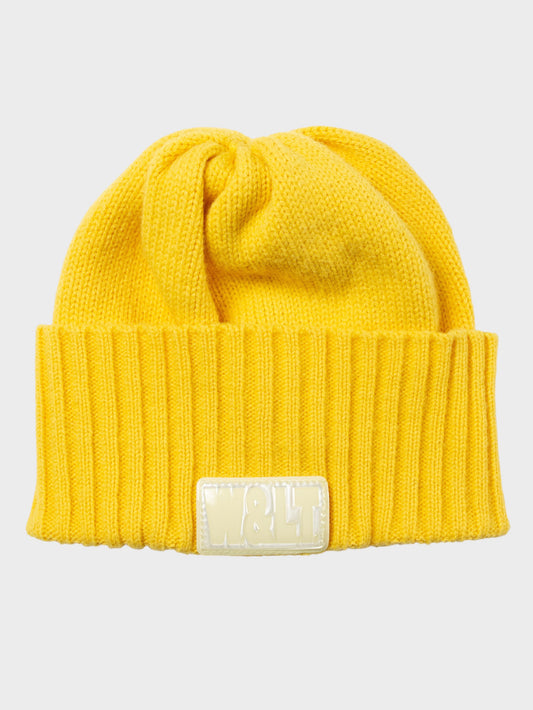 Wild & Lethal Trash - (vintage) - ribbed cuff beanie (yellow)