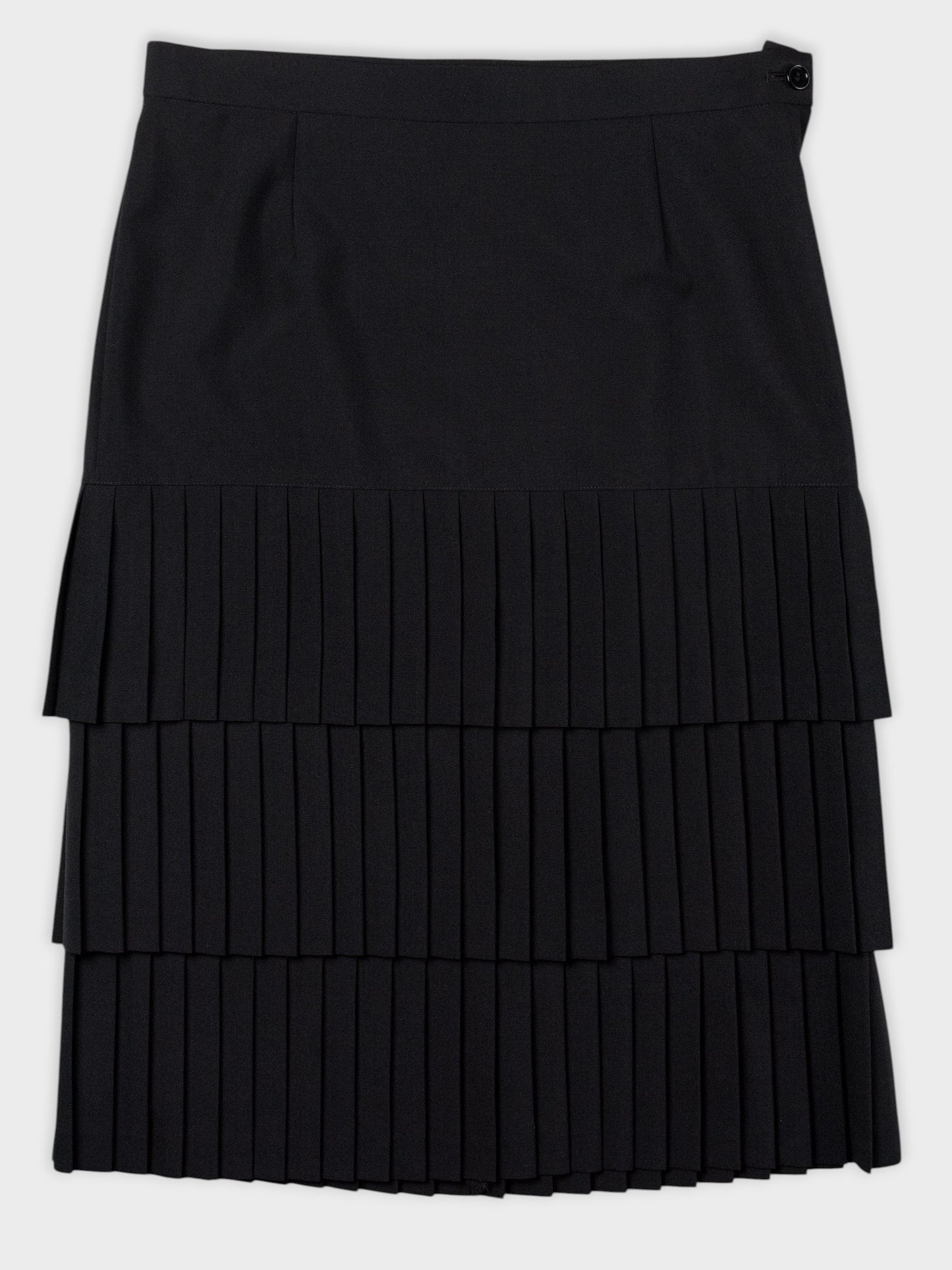 Junya Watanabe - 1998 - pleated wool skirt - size M