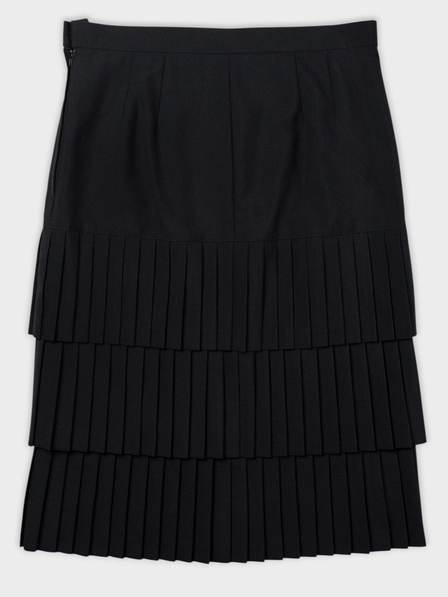 Junya Watanabe - 1998 - pleated wool skirt - size M