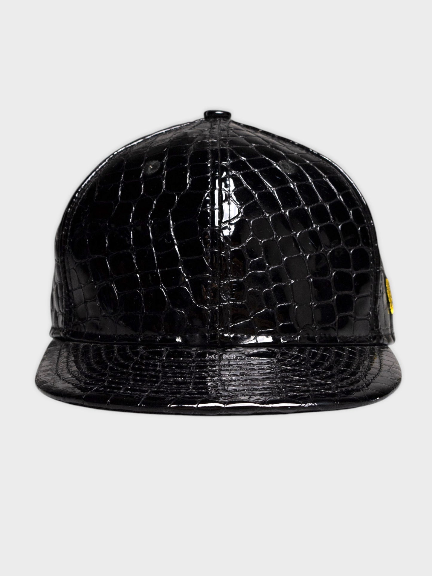 New Era X Jeremy Scott - S/S 2013 - Crocodile embossed leather 9Fifty snapback - size S/M