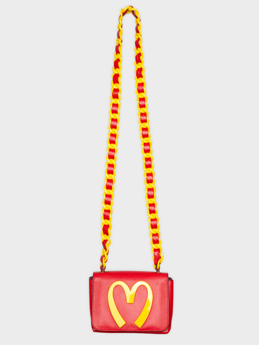Moschino - A/W 2014 - "McDonald's" mini crossbody bag