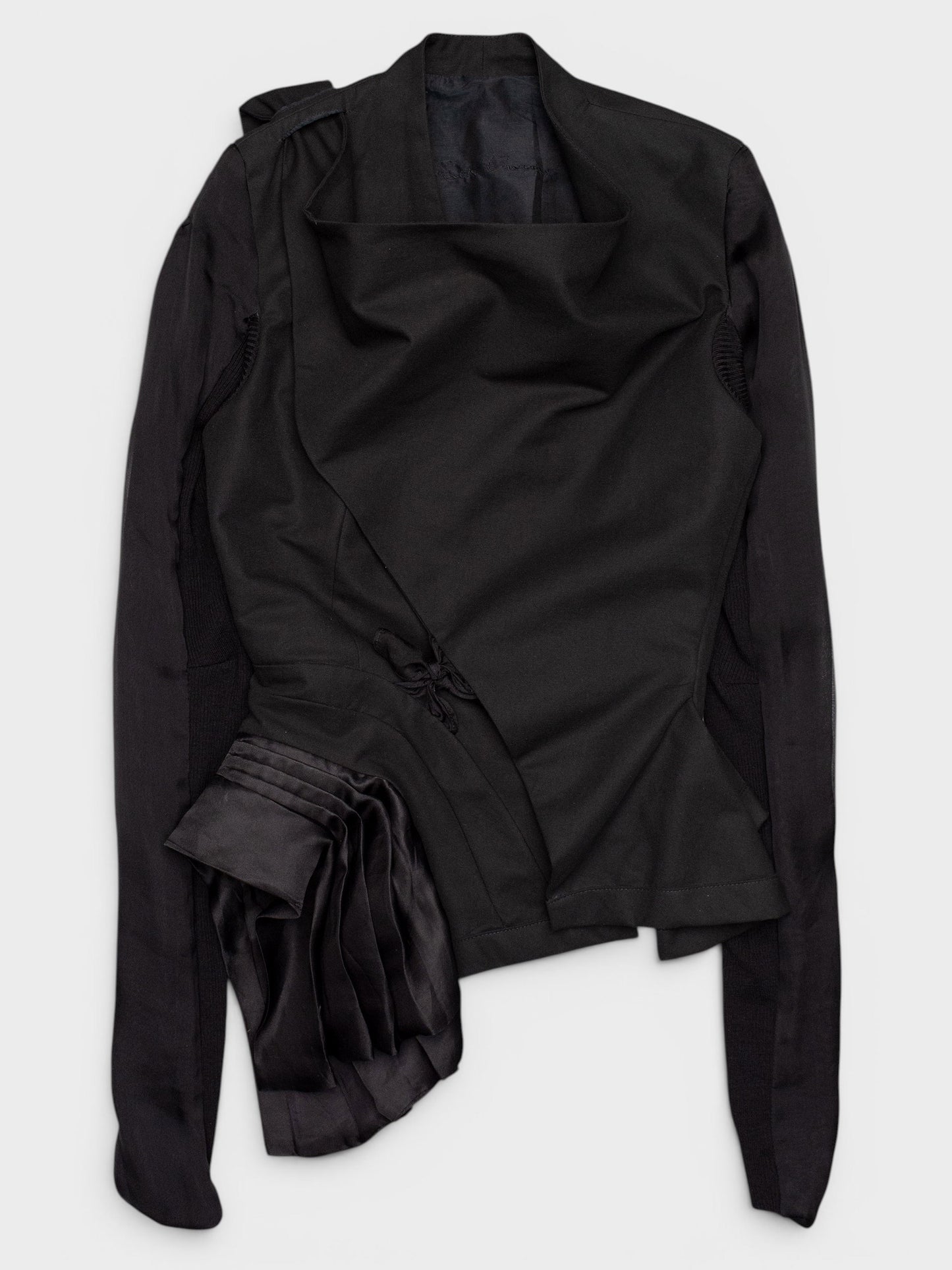 Rick Owens - S/S 2006 - asymmetric jacket - size 40