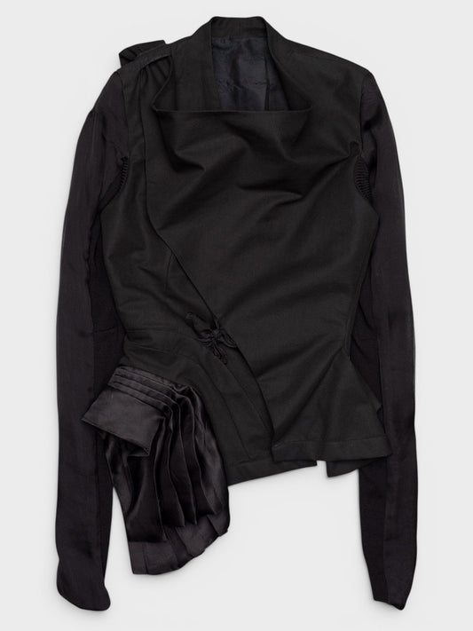 Rick Owens - S/S 2006 - asymmetric jacket - size 40