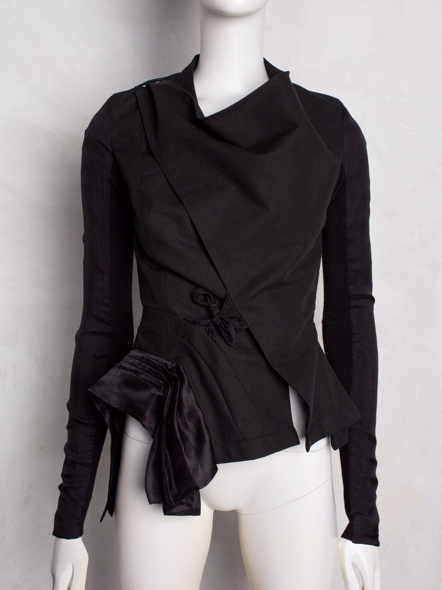 Rick Owens - S/S 2006 - asymmetric jacket - size 40