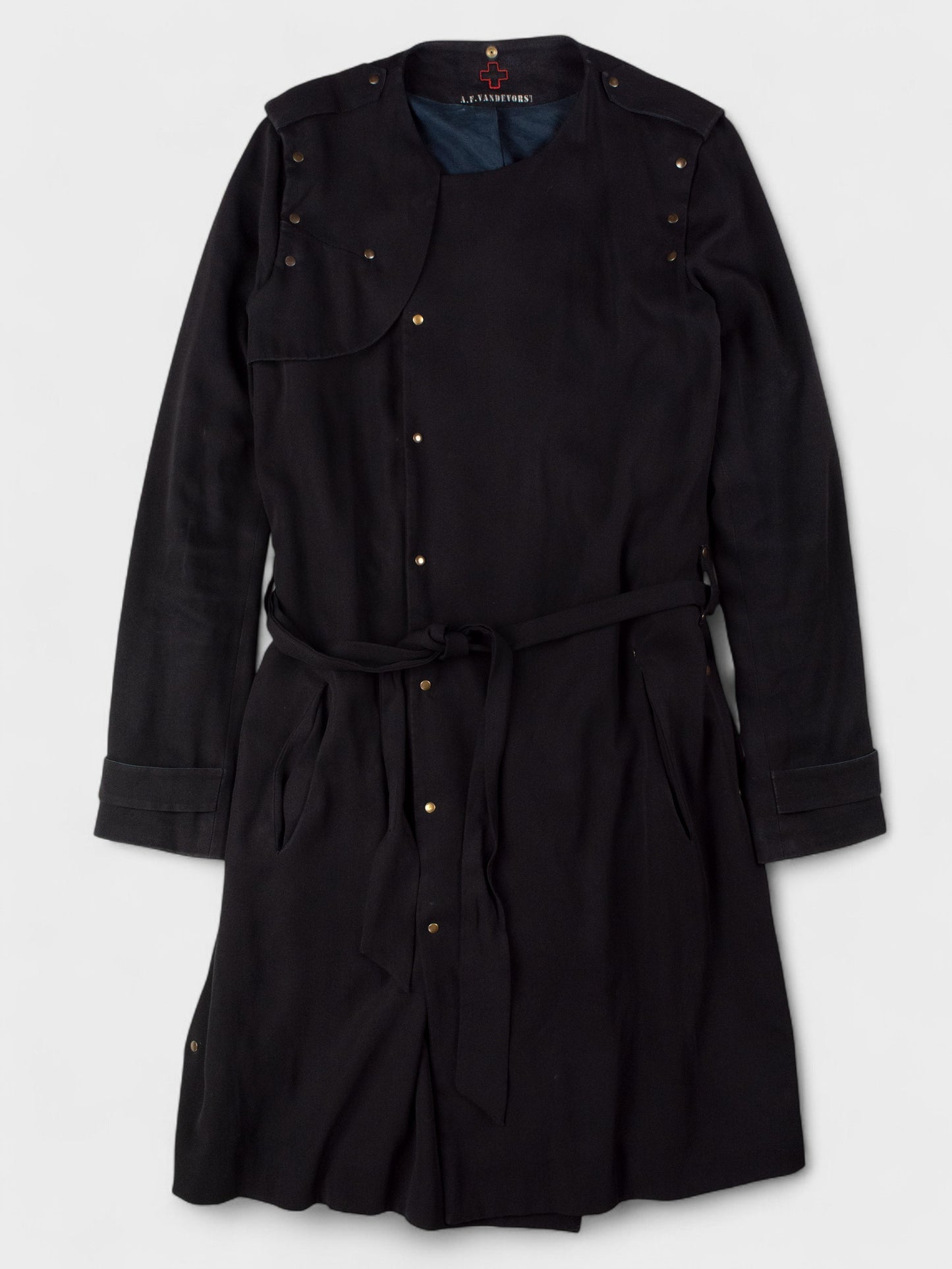 A.F.Vandevorst studded trench coat