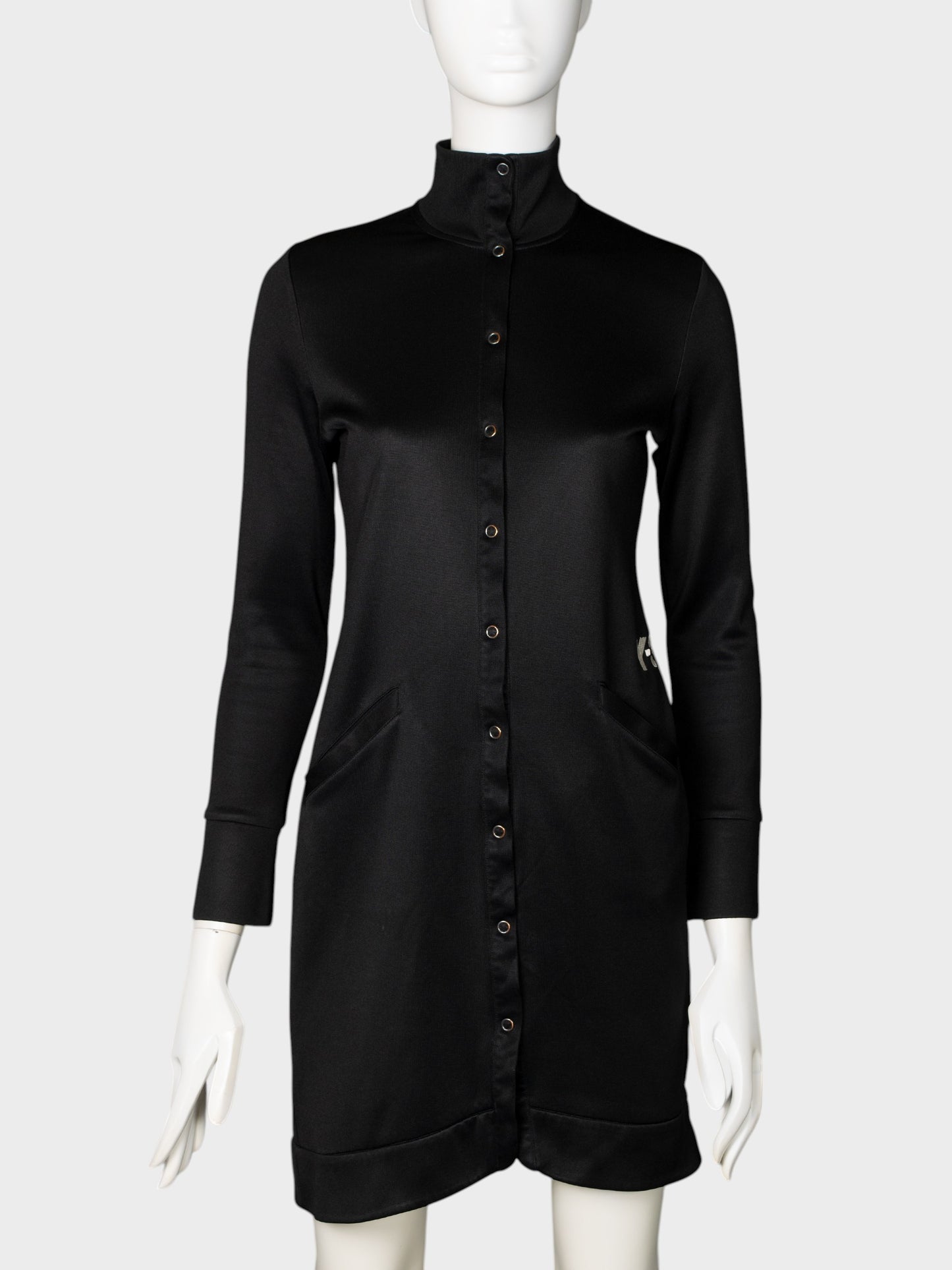 Y-3 - A/W 2006 - long button-up track jacket - size M