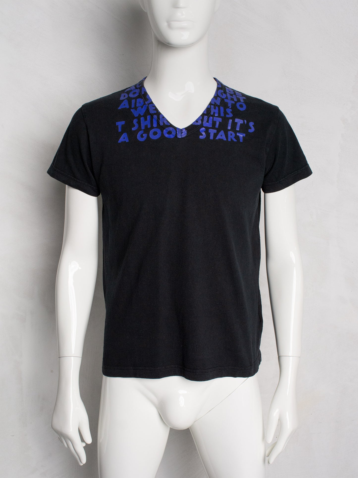 vintage Maison Martin Margiela AIDS awareness t-shirt (black)
