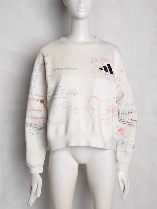 YEEZY Season 5 scribble crewneck - unisex size S