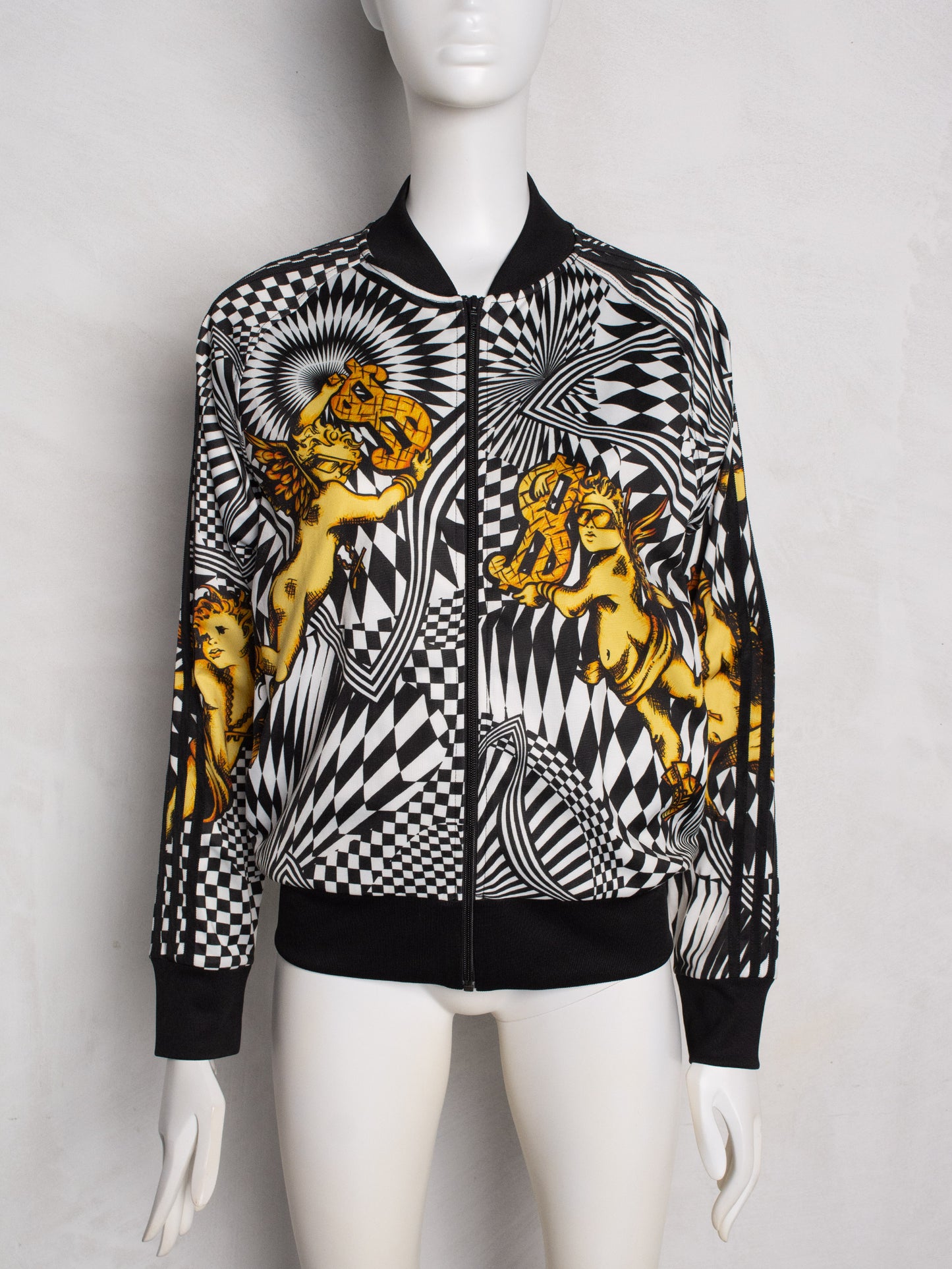 adidas Originals by Jeremy Scott - A/W 2013 - opart track jacket - men's size M