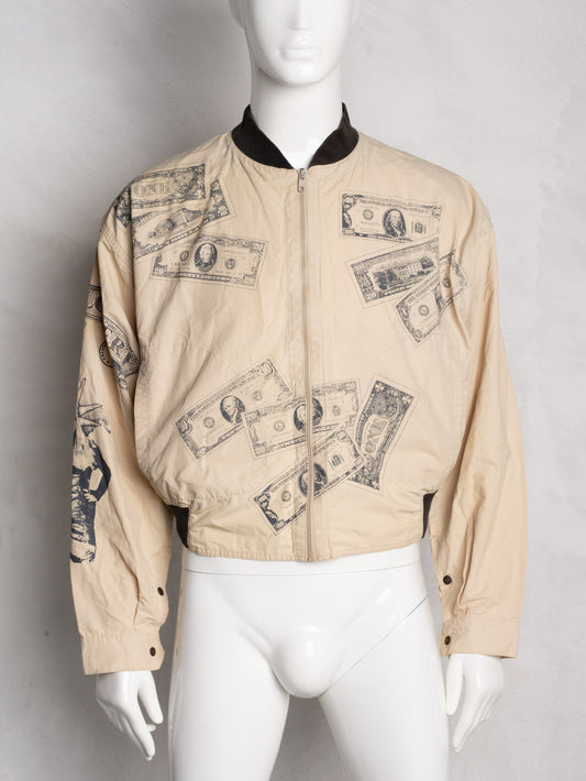 vintage Calugi e Giannelli dollar print jacket - size 48