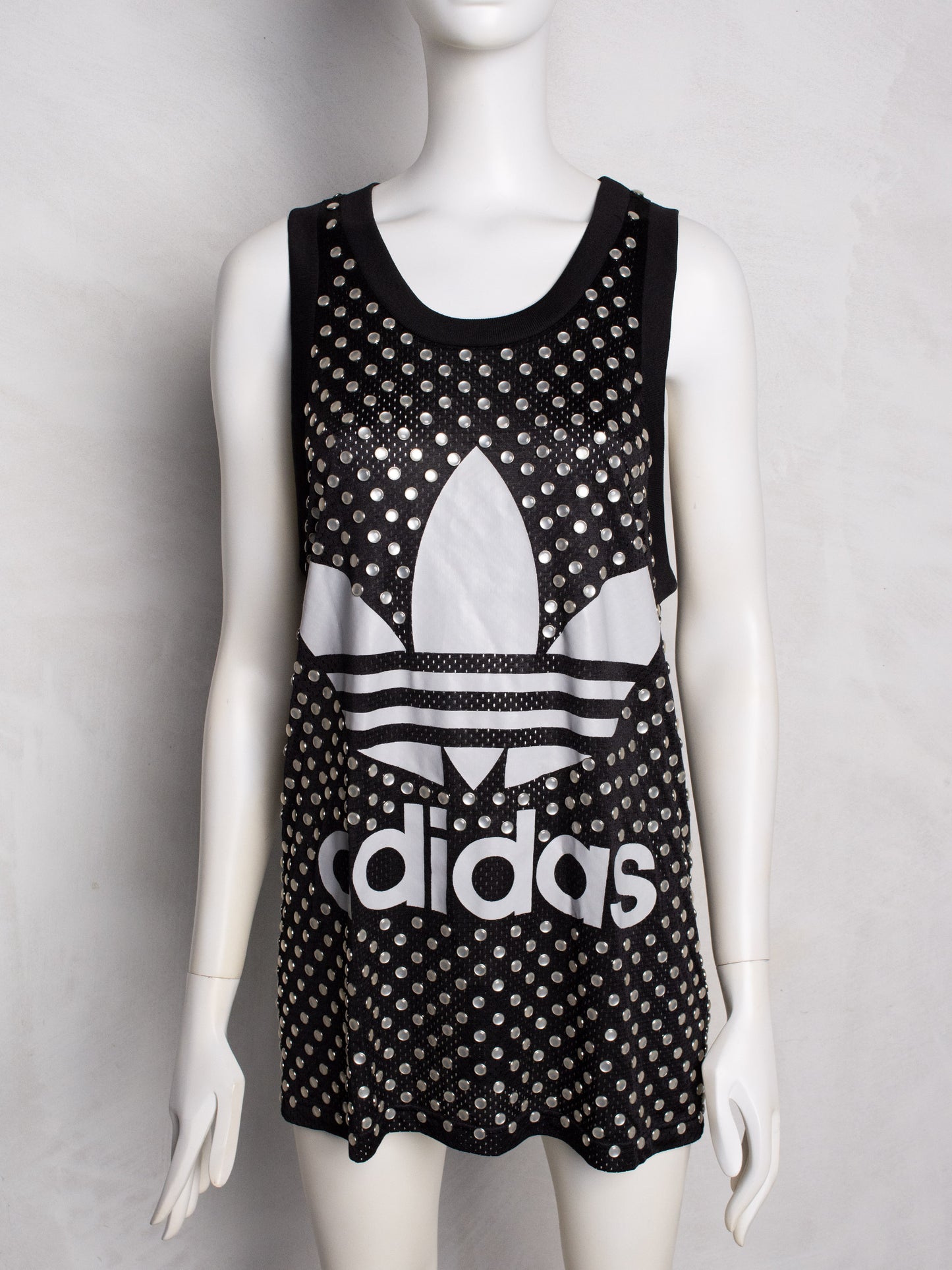 adidas Originals by Jeremy Scott - A/W 2010 - (sample) studded tank top - men's size M