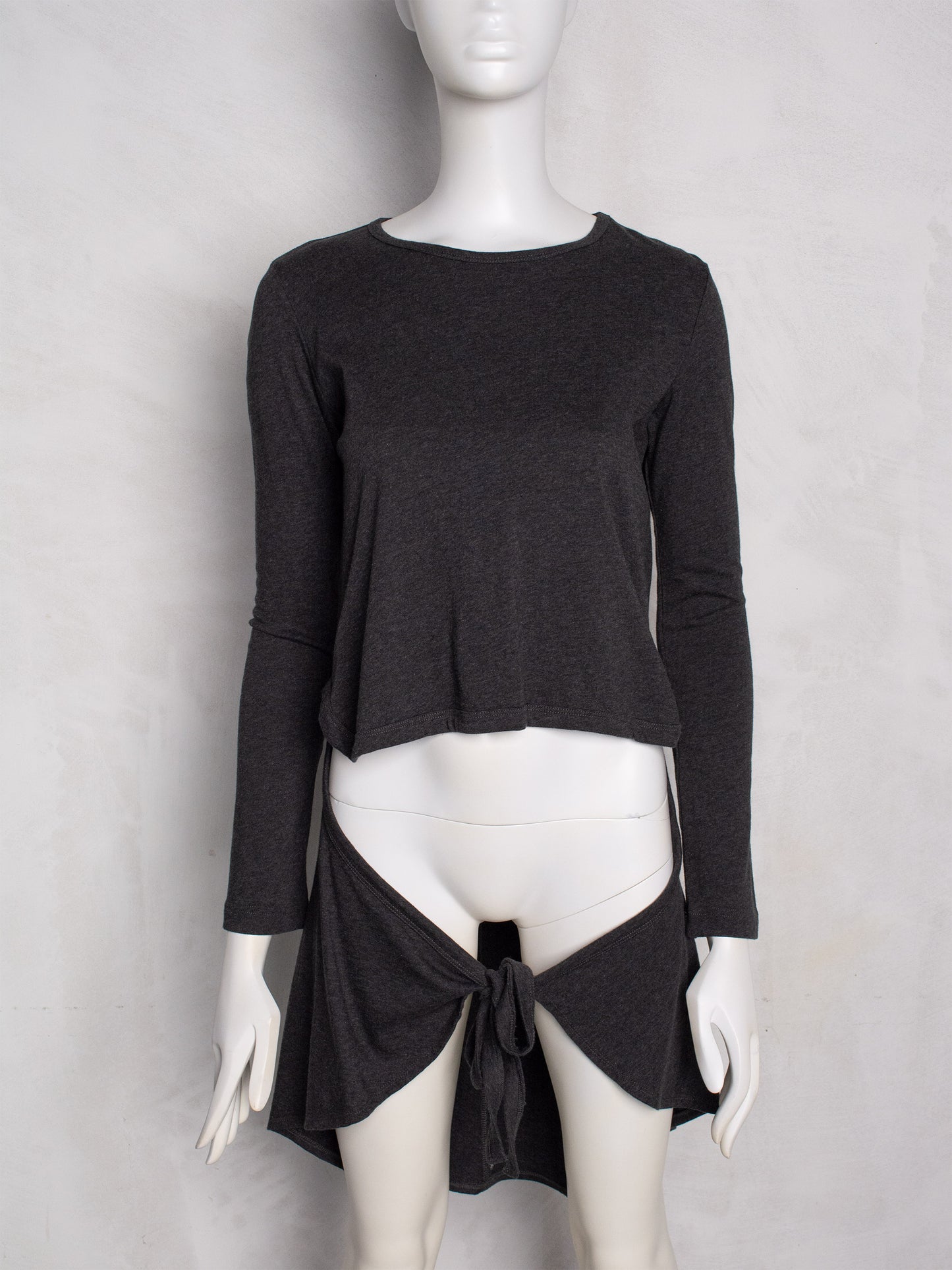 Y-3 A/W 2016 cotton and wool dress - size S