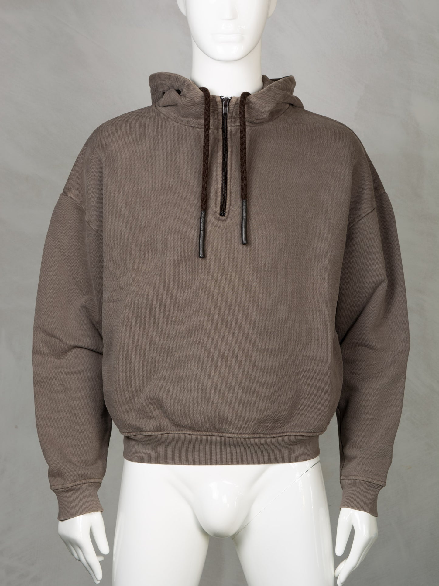 YEEZY Season 1 (2015) - half-zip hoodie (Mole) - men's size S