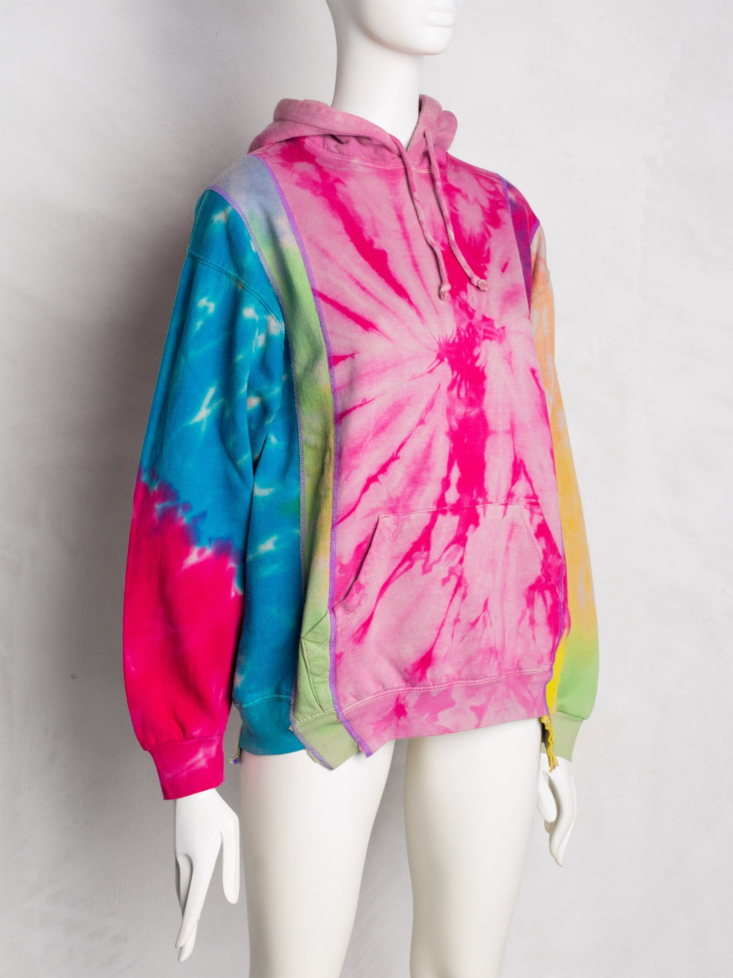 Rebuild by Needles - Tie-Dye 7-Cut hoodie - size S
