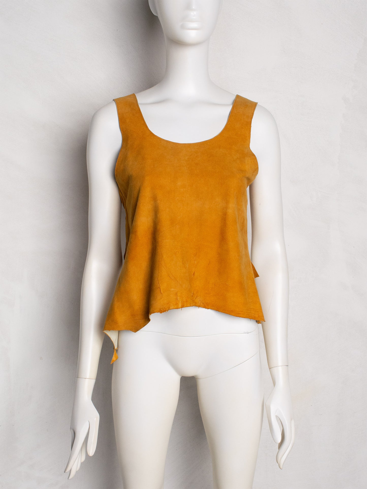 2000's JPG.Jean's leather top - women's size 42
