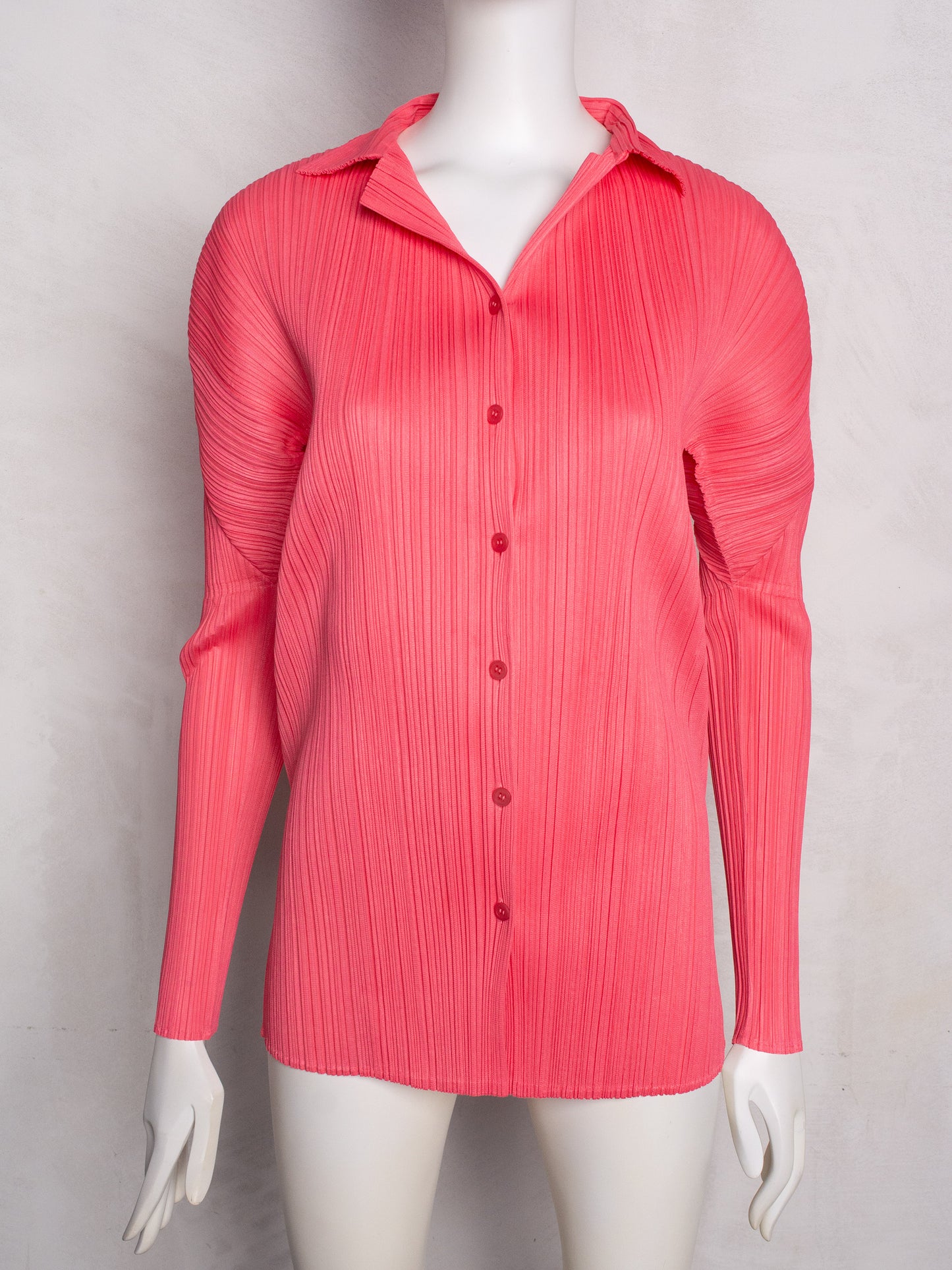 Pleats Please by Issey Miyake button-up shirt - size 5