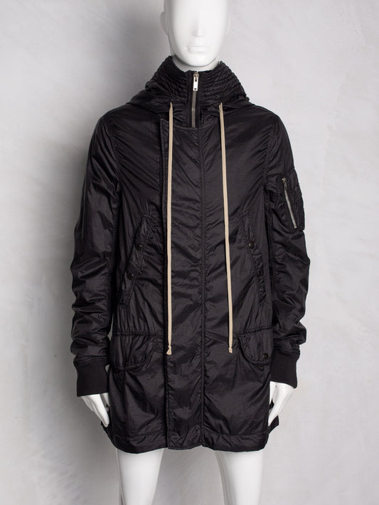 Rick Owens DRKSHDW nylon parka - size S