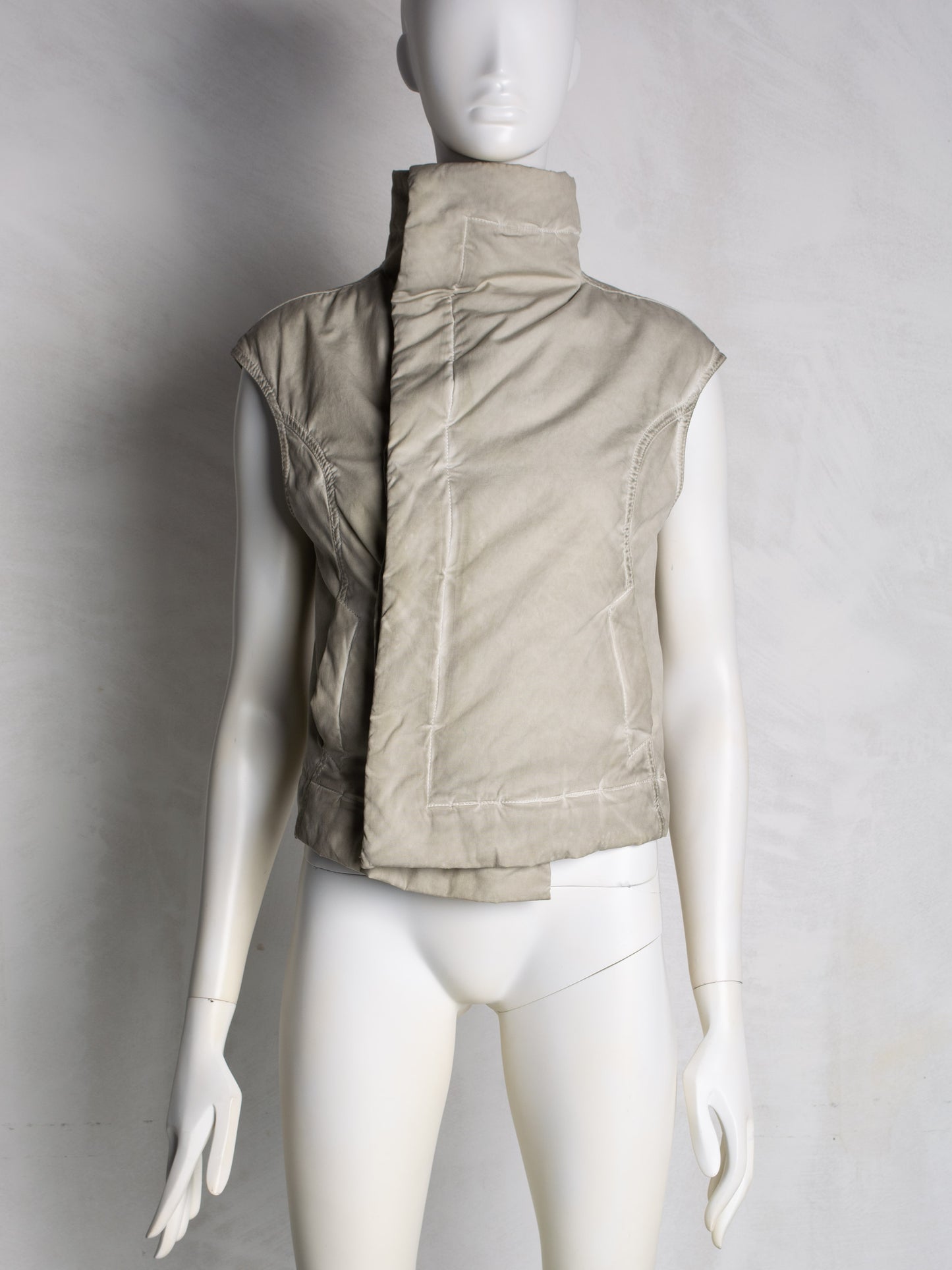 Rick Owens DRKSHDW - women's puffer vest - size L