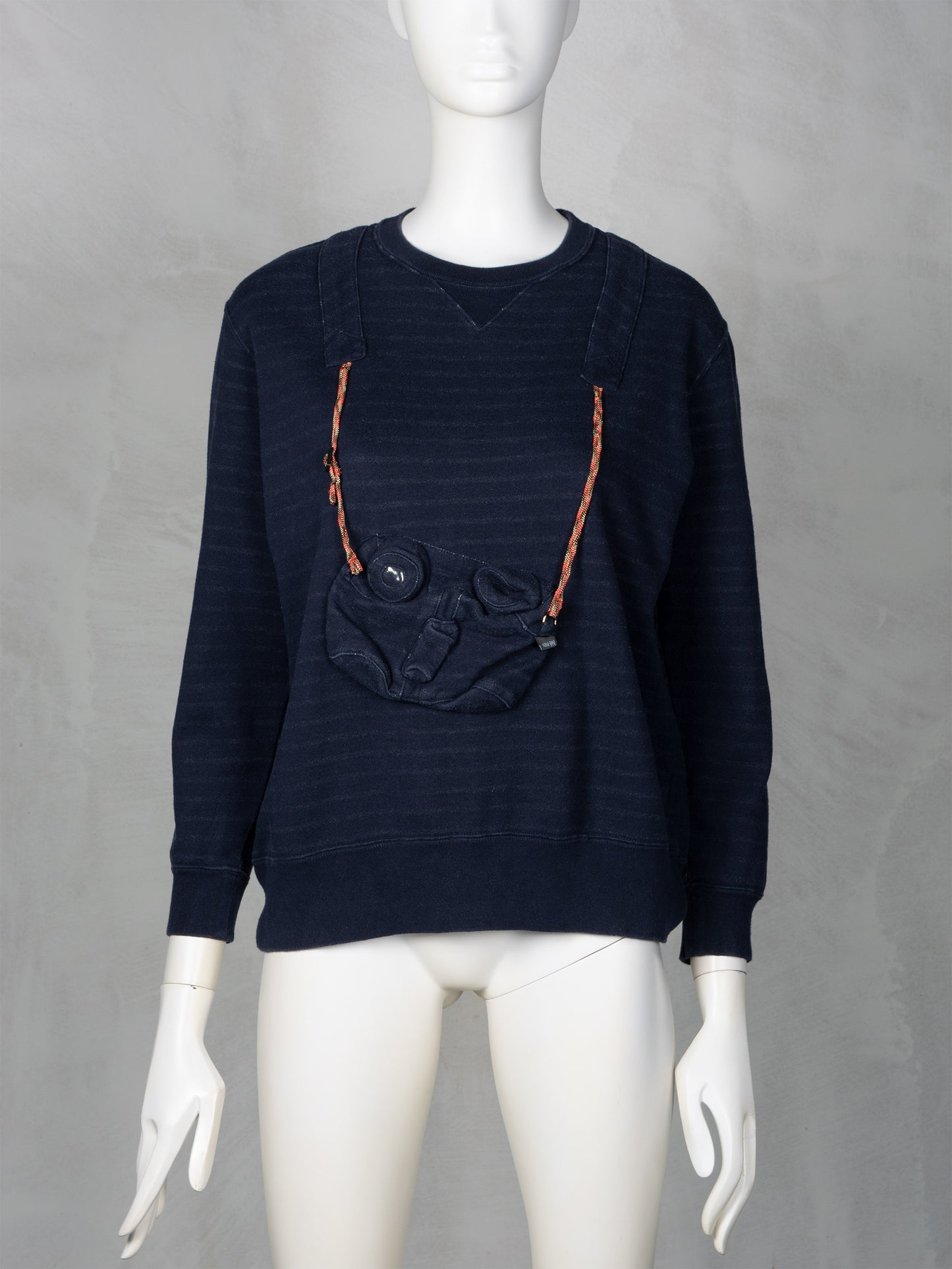 Né-net - camera crewneck (navy) - size 2