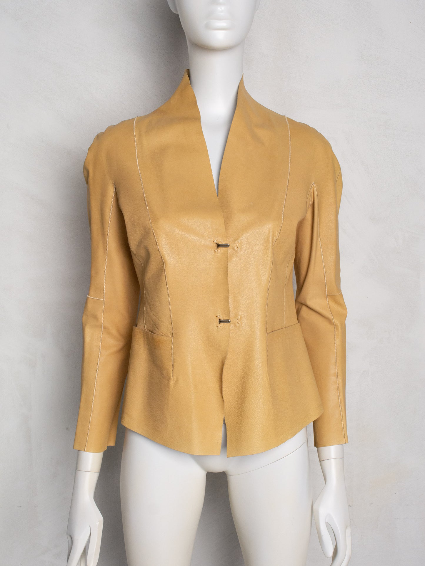 Yohan Serfaty women's leather jacket
