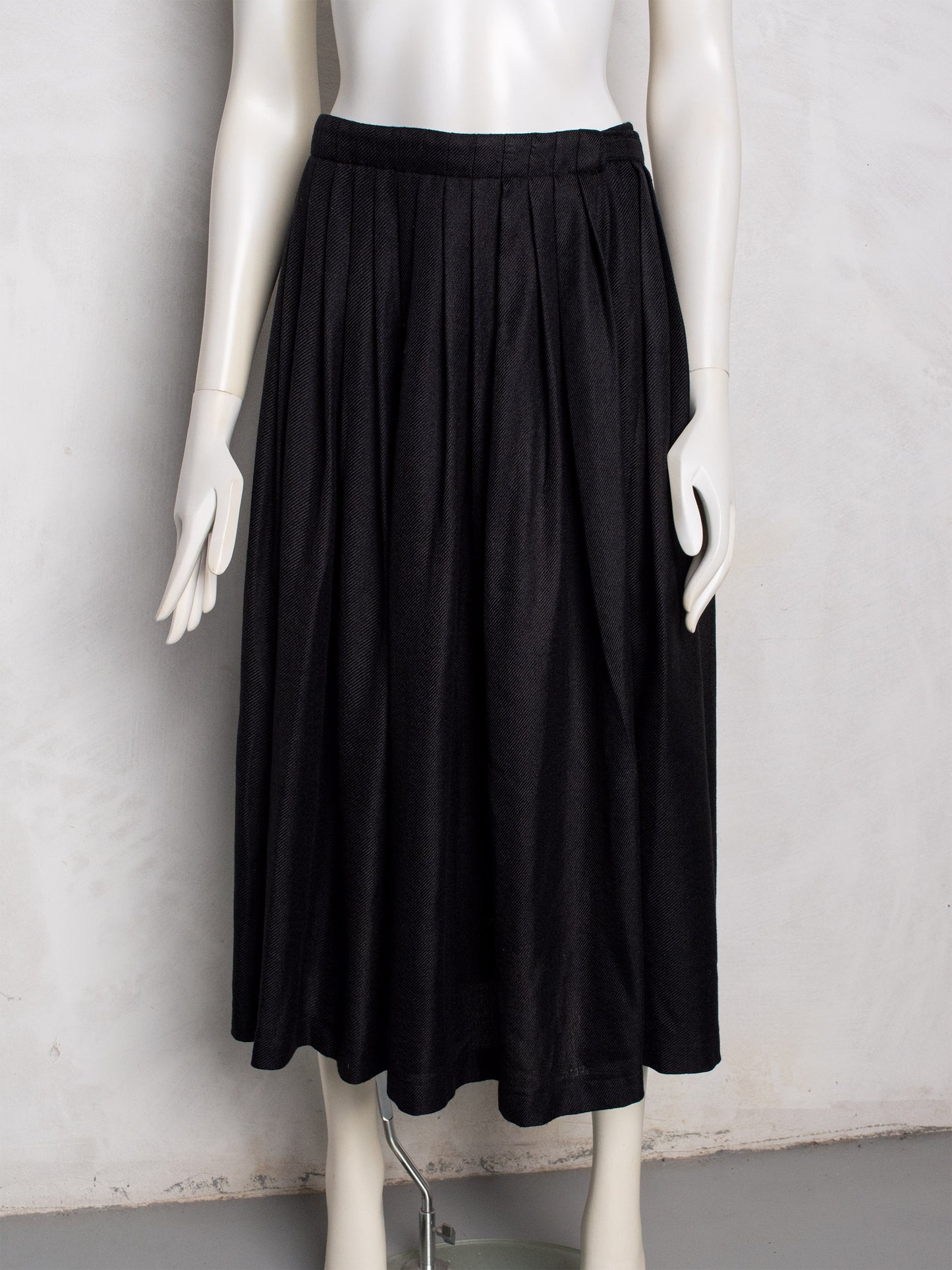 vintage Comme des Garçons tricot maxi skirt