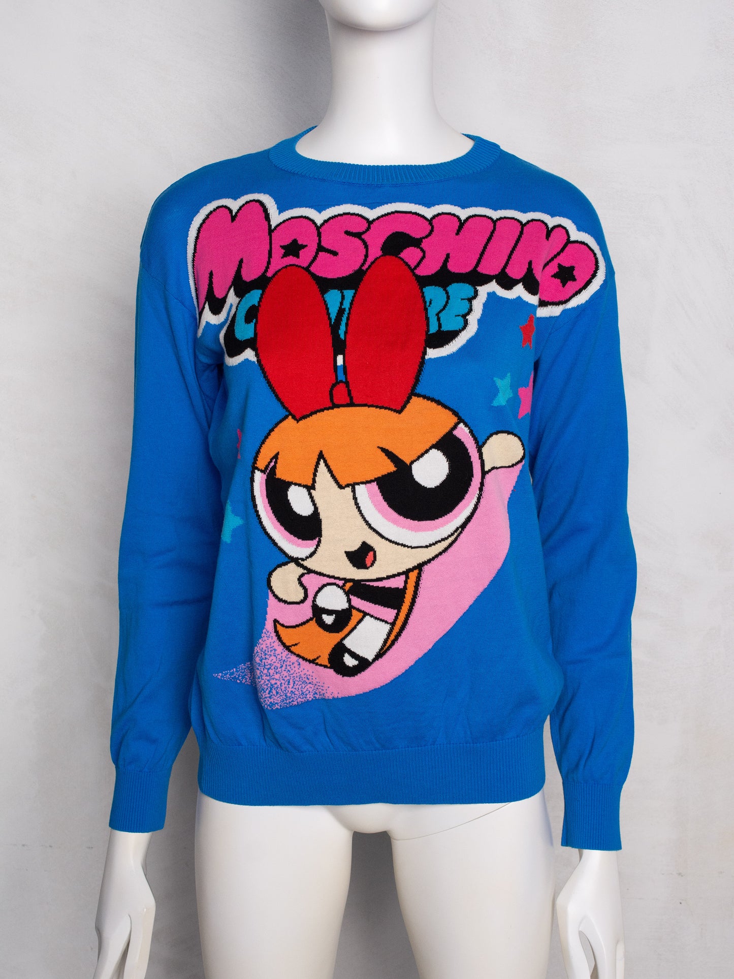 Moschino - S/S 2016 - The Powerpuff Girls Lolly sweater - women's size XS
