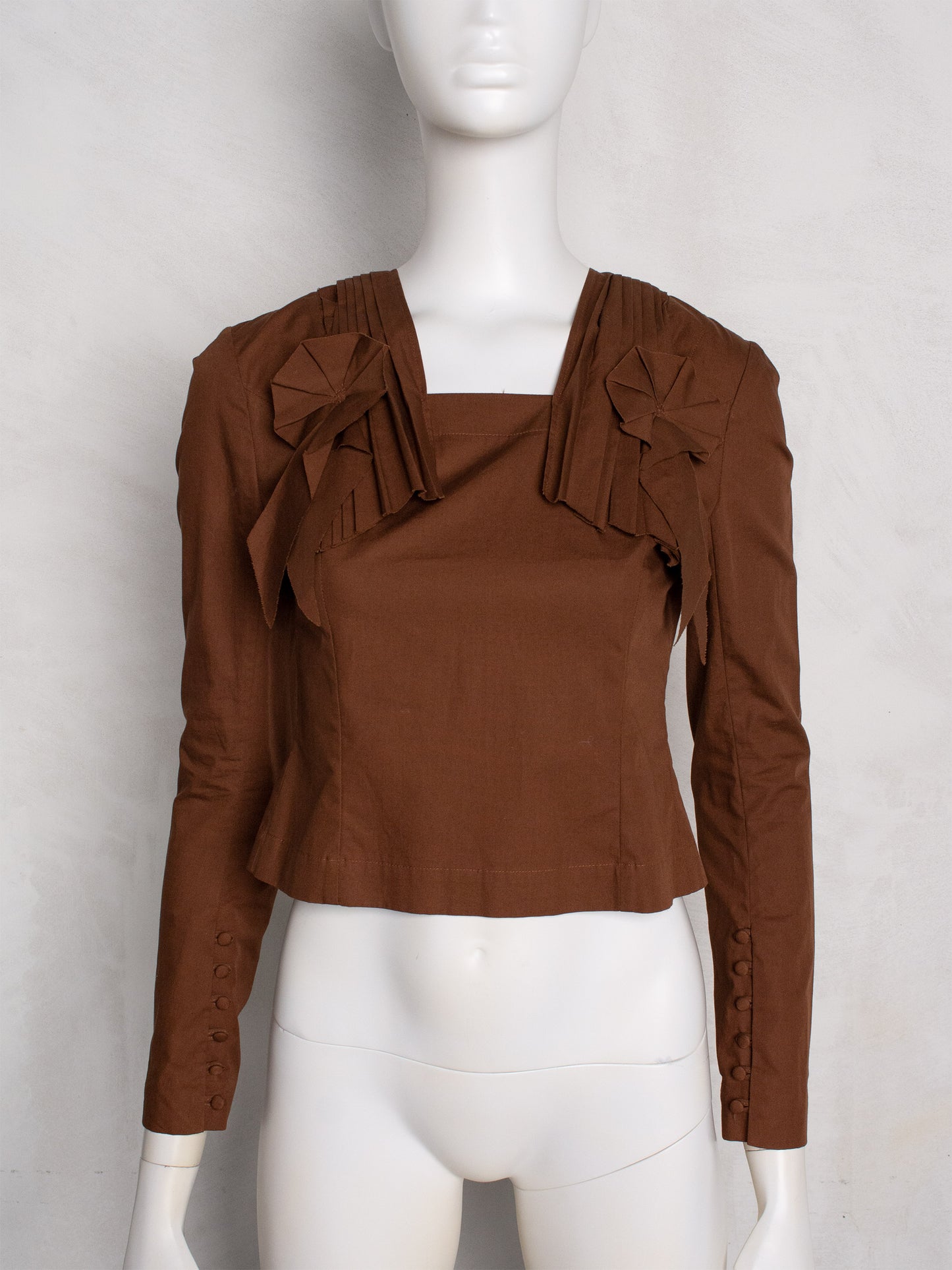 Bernhard Willhelm S/S 2001 origami blouse