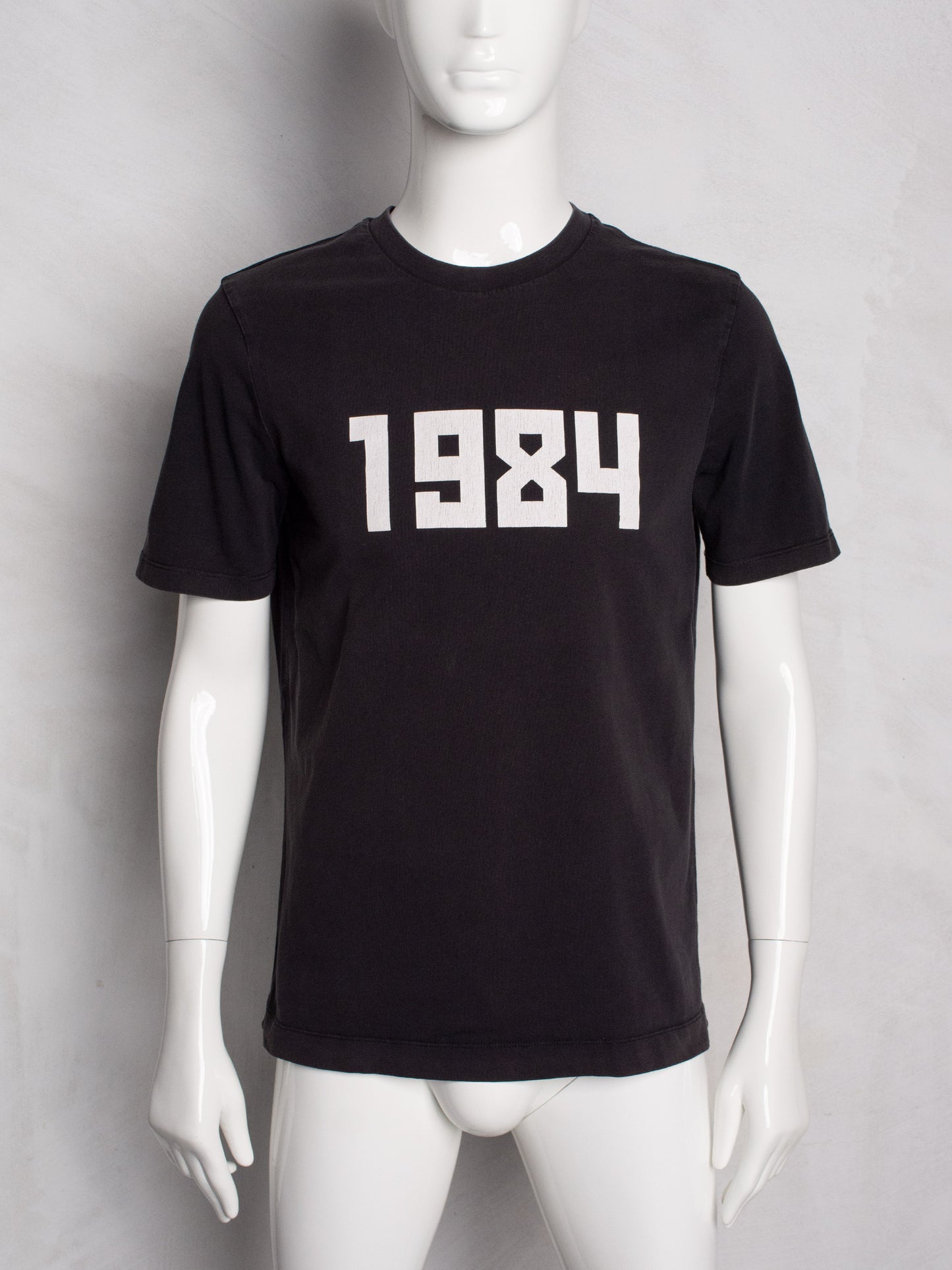 Gosha Rubchinskiy - S/S 2016 - "1984" t-shirt (black) - size XL