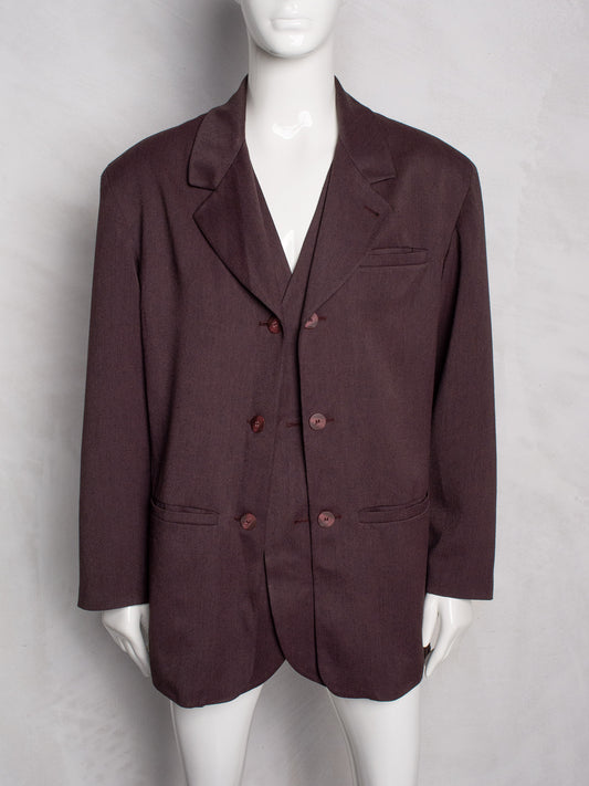 vintage Calugi e Giannelli double closure jacket - size 48