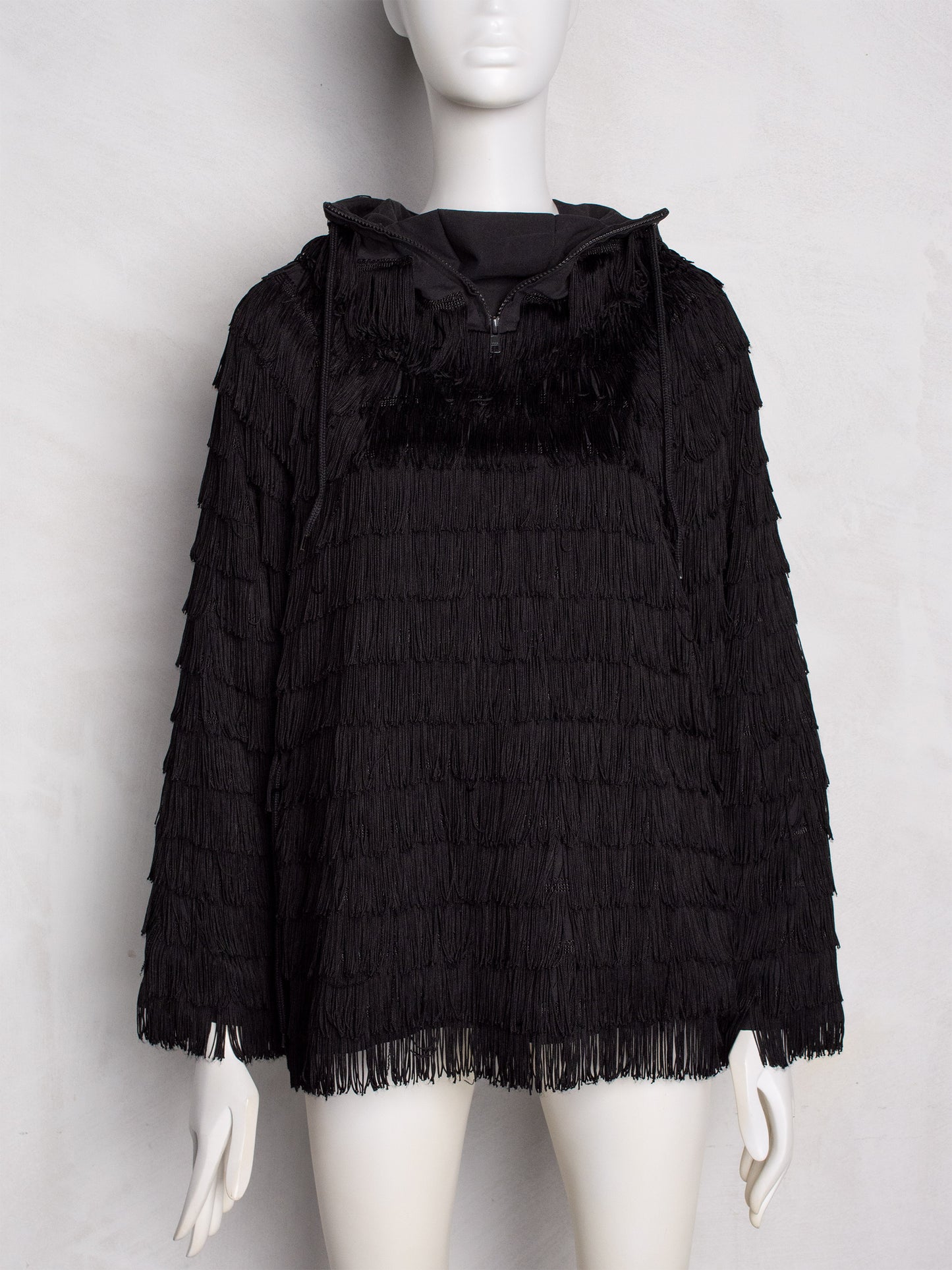 adidas Originals by Jeremy Scott S/S 2010 fringed anorak - men's size XS