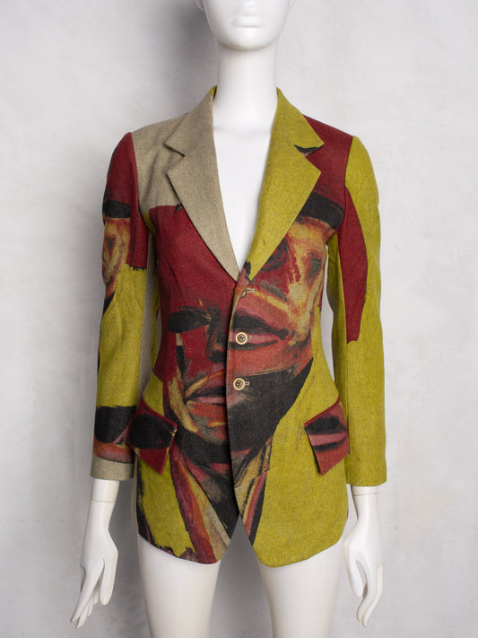Y's Red Label X Kosumi Genta A/W 2007 women's blazer - size 2