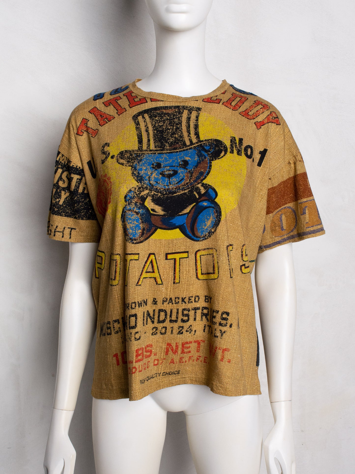 Moschino - A/W 2021 - Potato Field T-Shirt