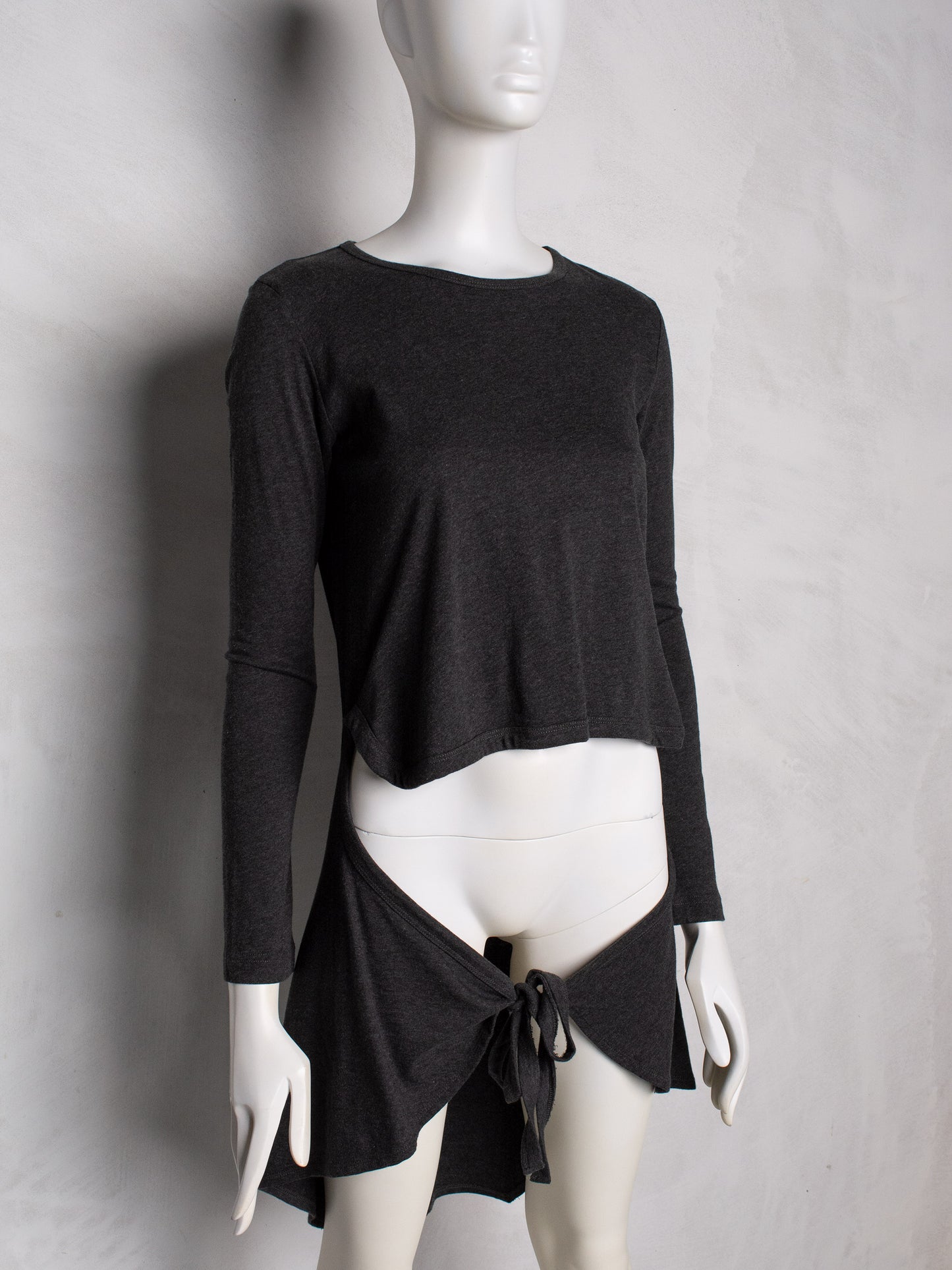 Y-3 A/W 2016 cotton and wool dress - size S