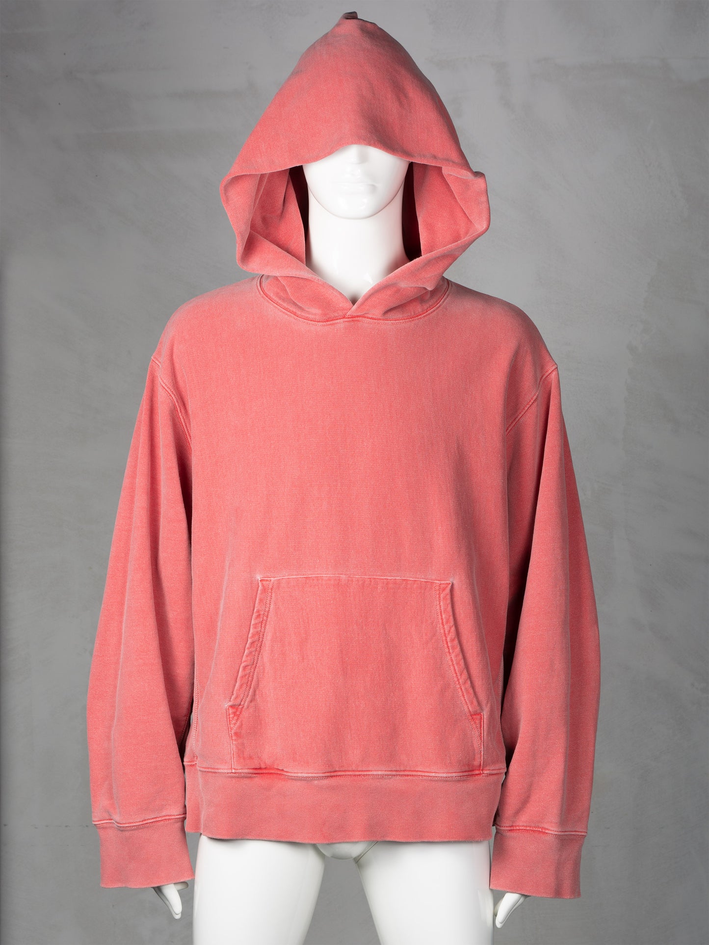 YEEZY Season 3 (2016) - Fleece Hoodie (Fluoro Red) - size S