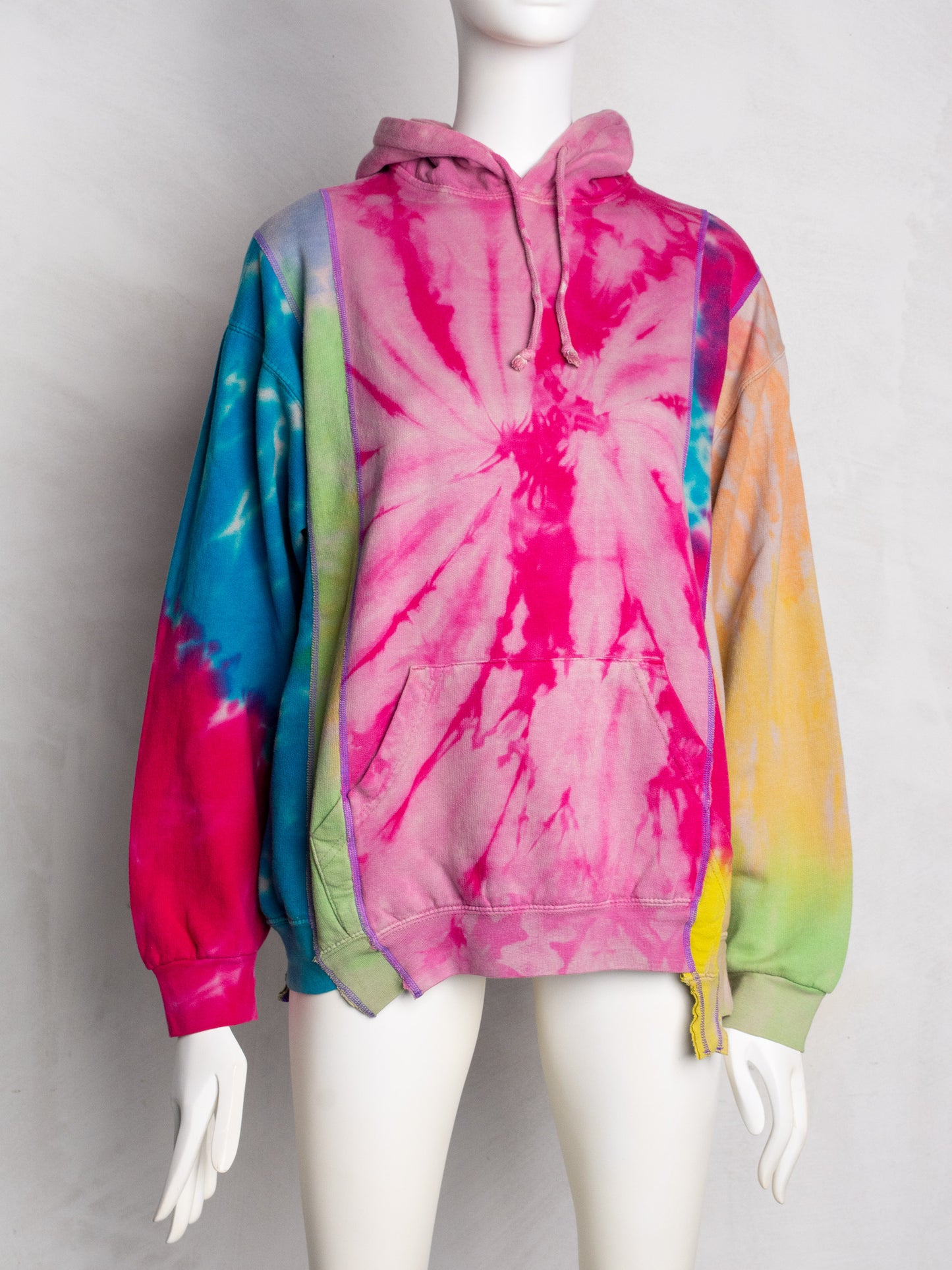 Rebuild by Needles - Tie-Dye 7-Cut hoodie - size S