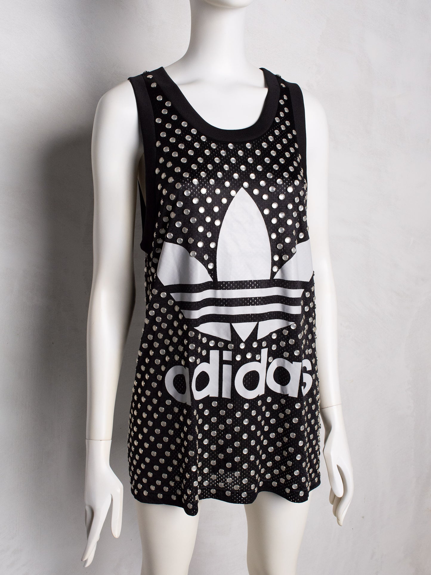 adidas Originals by Jeremy Scott - A/W 2010 - (sample) studded tank top - men's size M