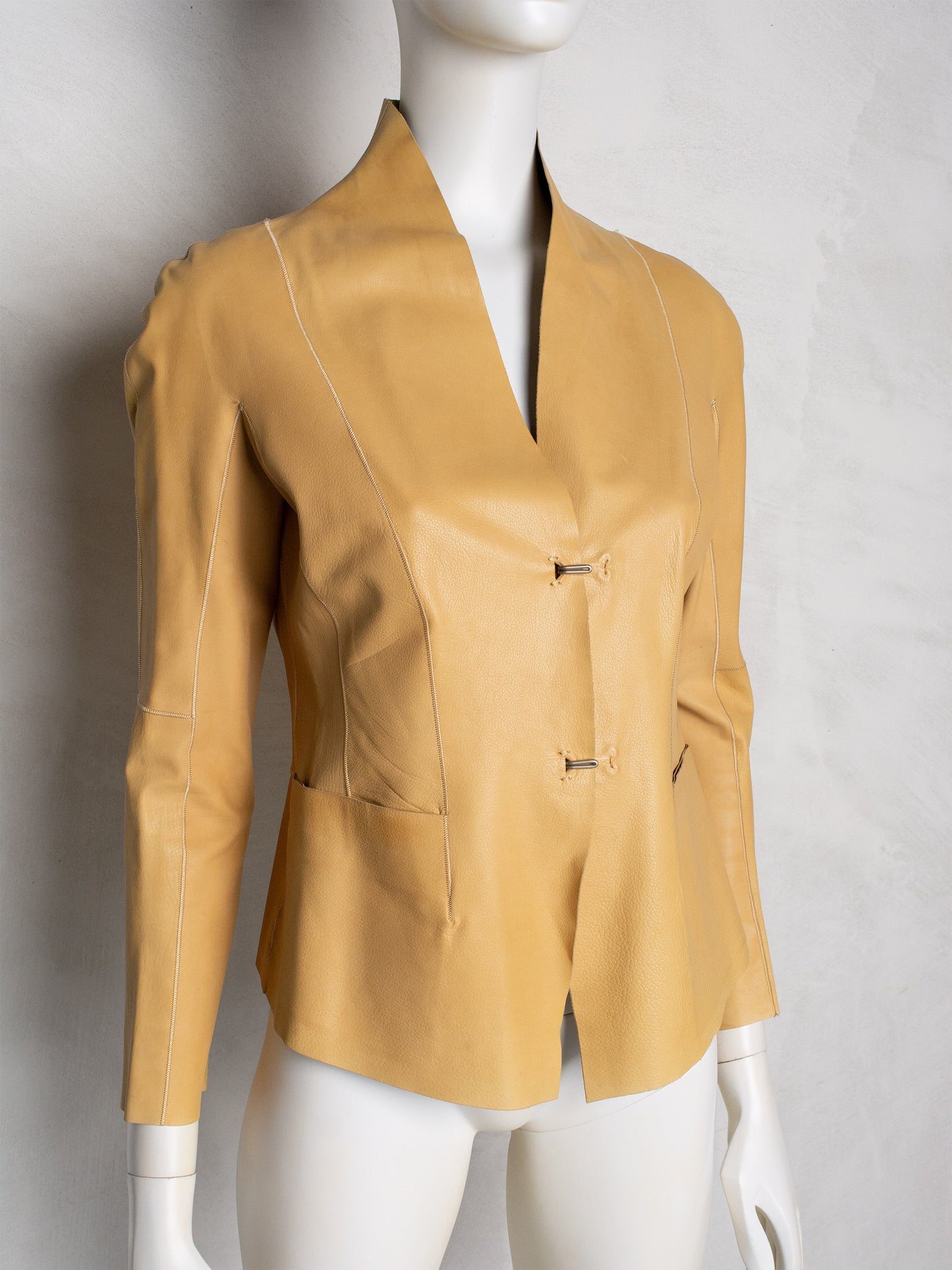 Yohan Serfaty women's leather jacket