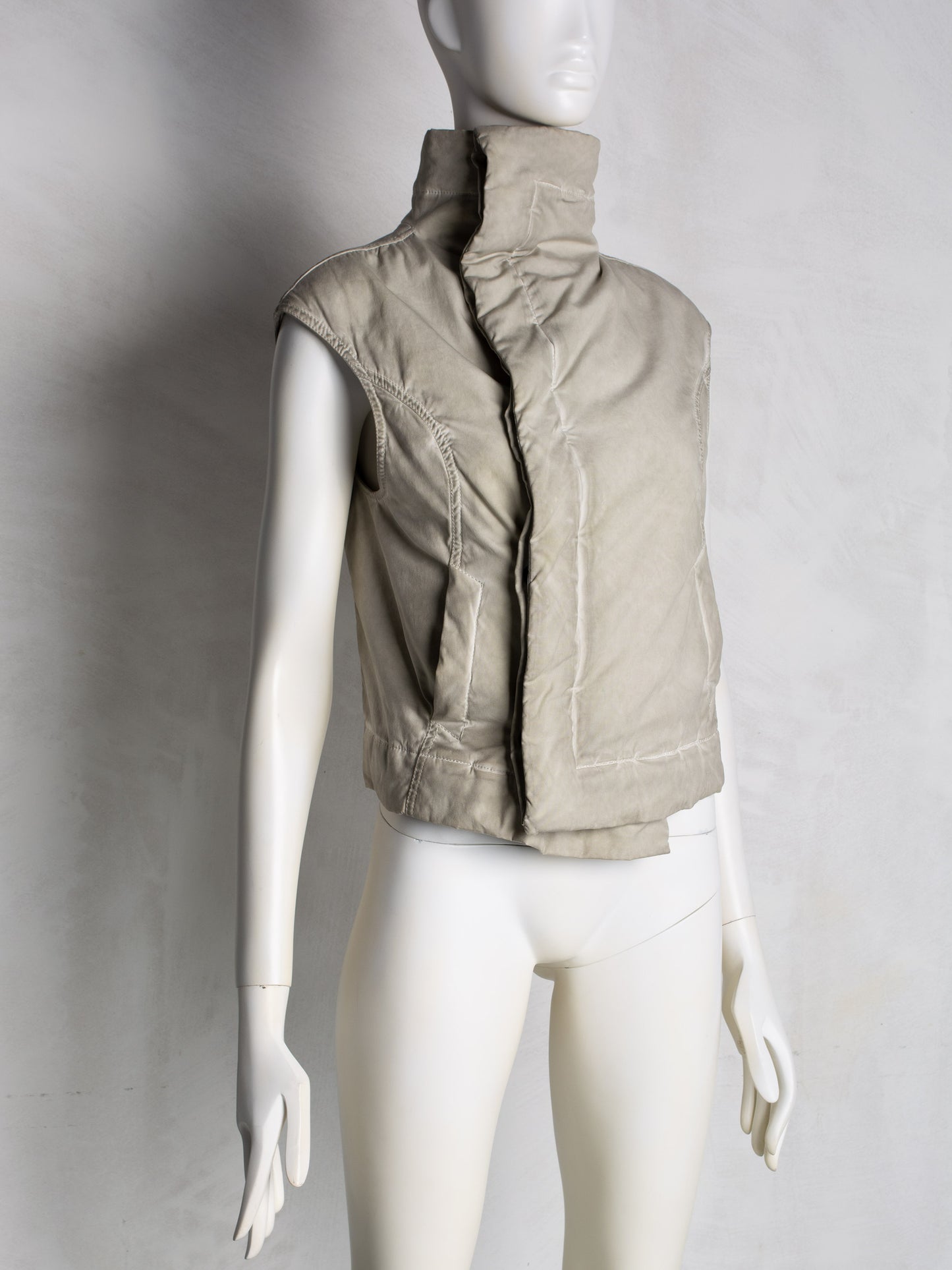 Rick Owens DRKSHDW - women's puffer vest - size L