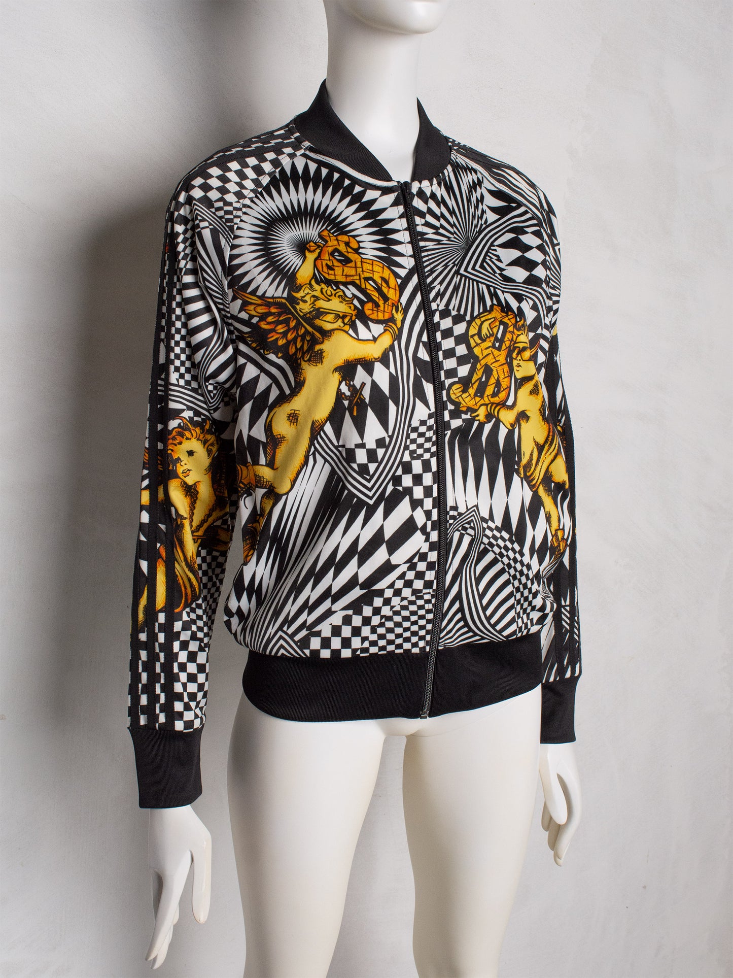 adidas Originals by Jeremy Scott - A/W 2013 - opart track jacket - men's size M