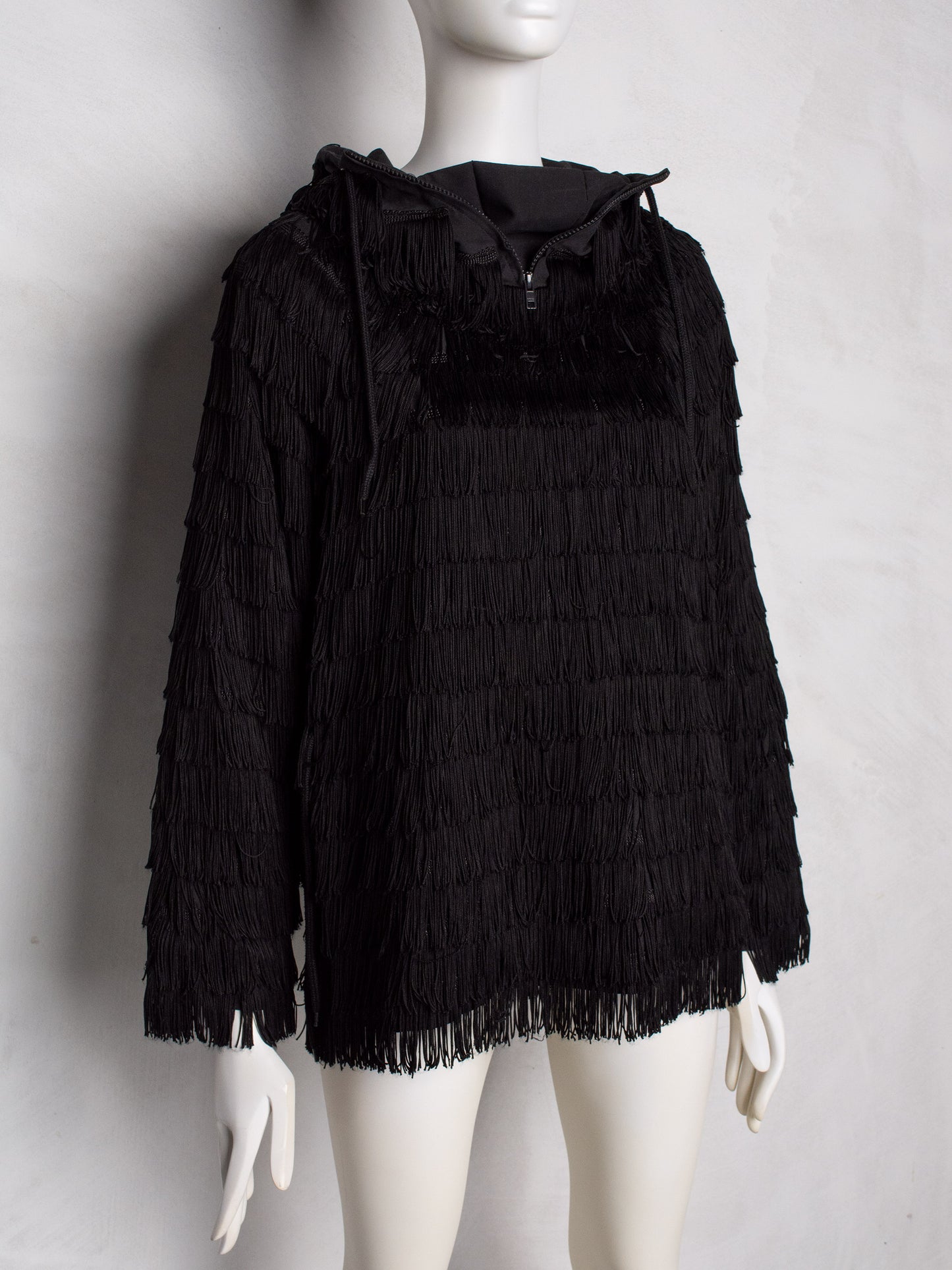 adidas Originals by Jeremy Scott S/S 2010 fringed anorak - men's size XS