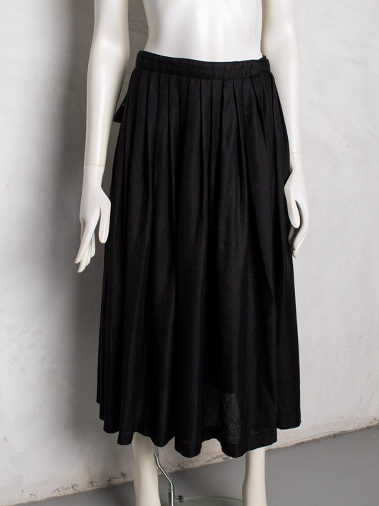 vintage Comme des Garçons tricot maxi skirt