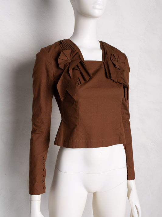 Bernhard Willhelm S/S 2001 origami blouse