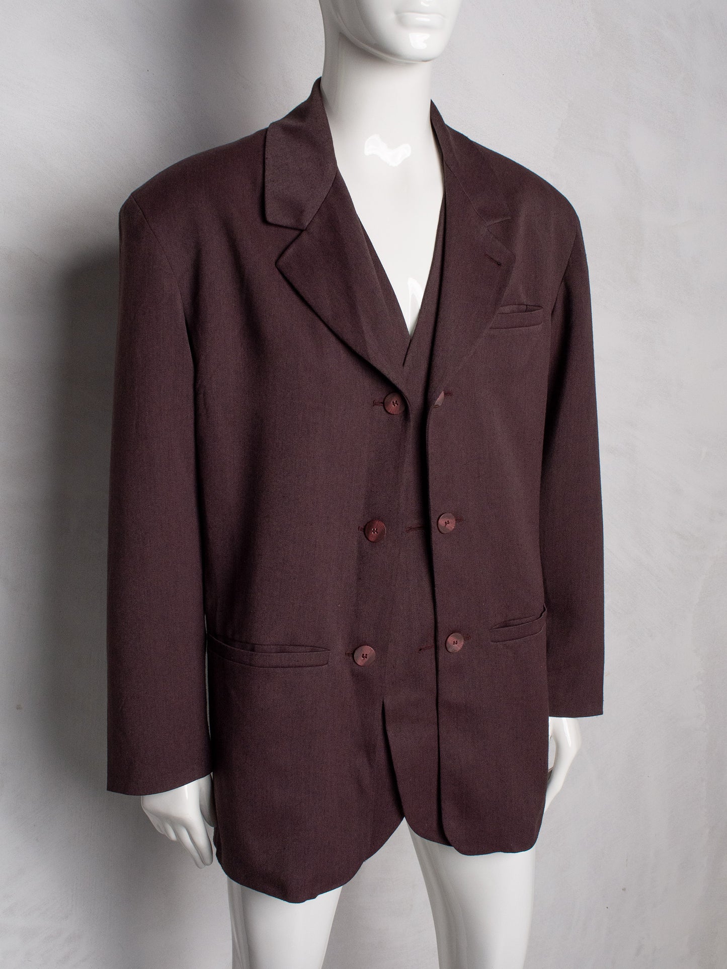 vintage Calugi e Giannelli double closure jacket - size 48