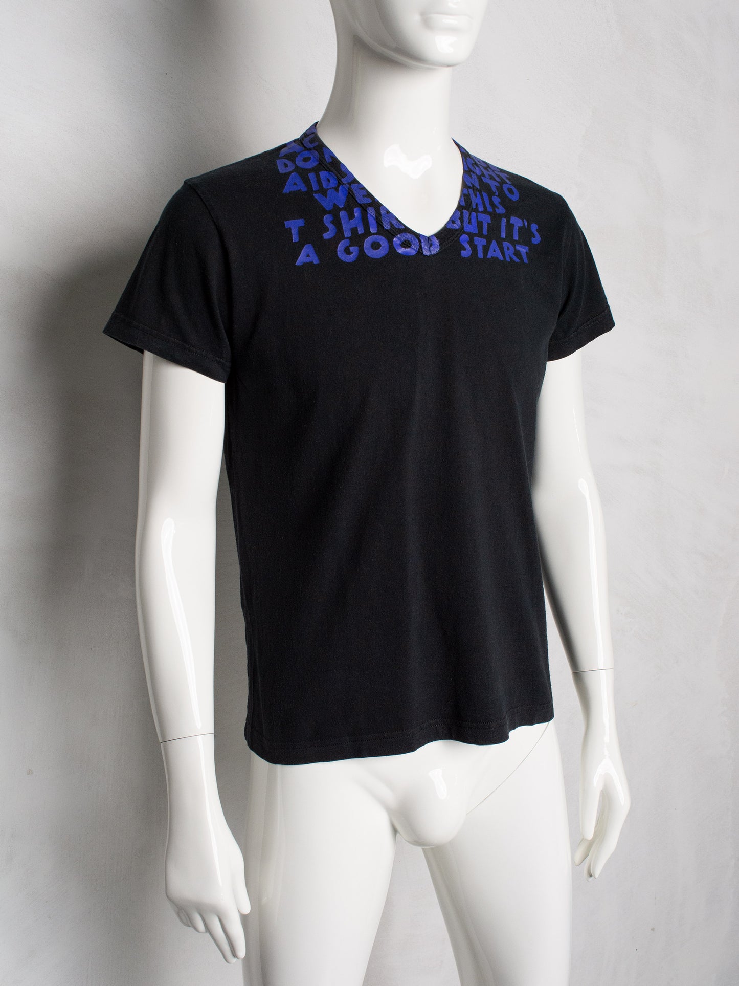vintage Maison Martin Margiela AIDS awareness t-shirt (black)