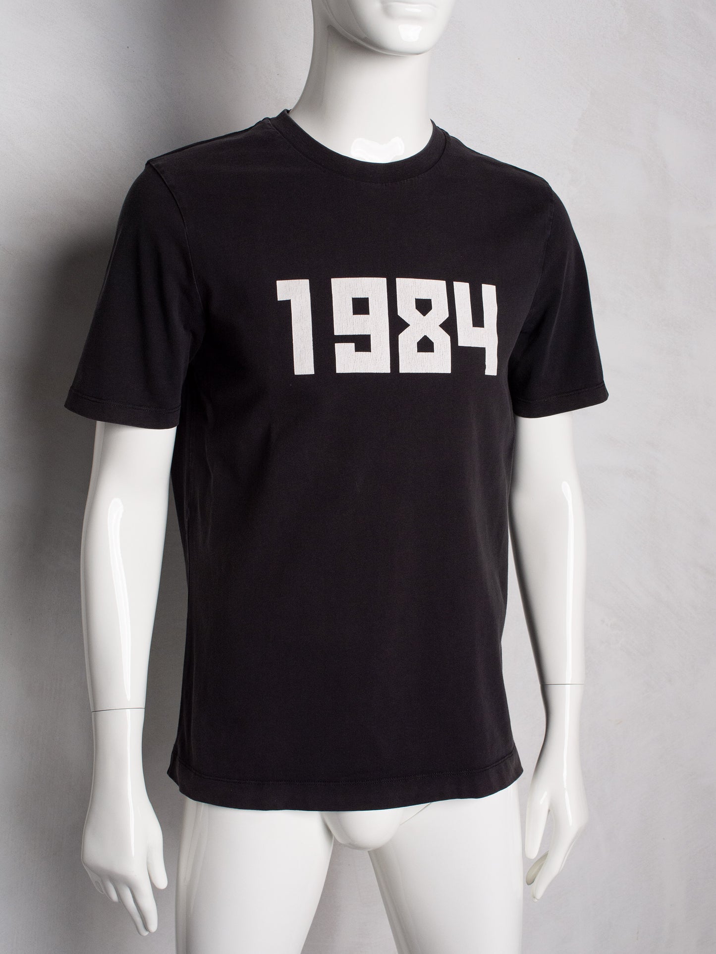 Gosha Rubchinskiy - S/S 2016 - "1984" t-shirt (black) - size XL