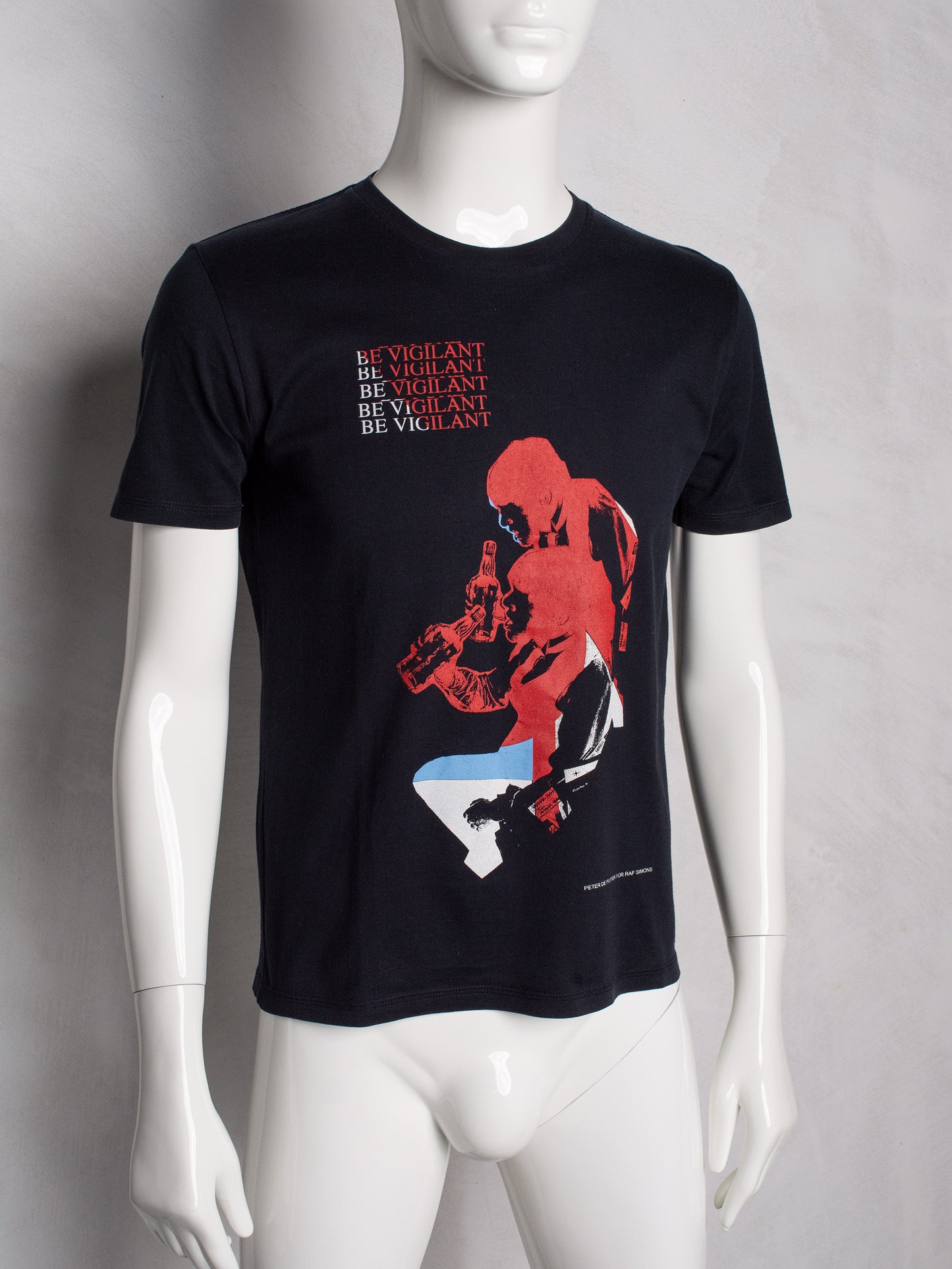 Raf Simons X Peter De Potter "Be Vigilant" t-shirt