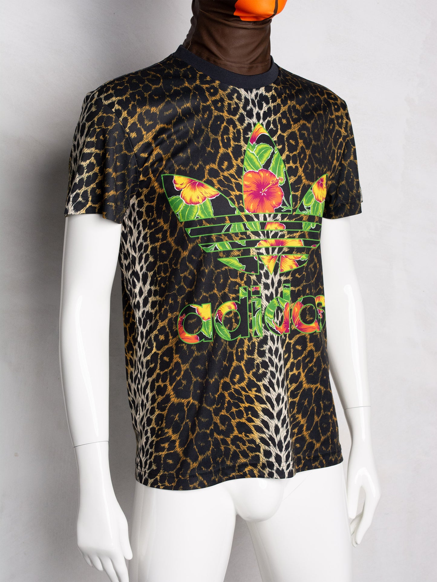 adidas Originals by Jeremy Scott - S/S 2014 - (sample) leopard print t-shirt - size M