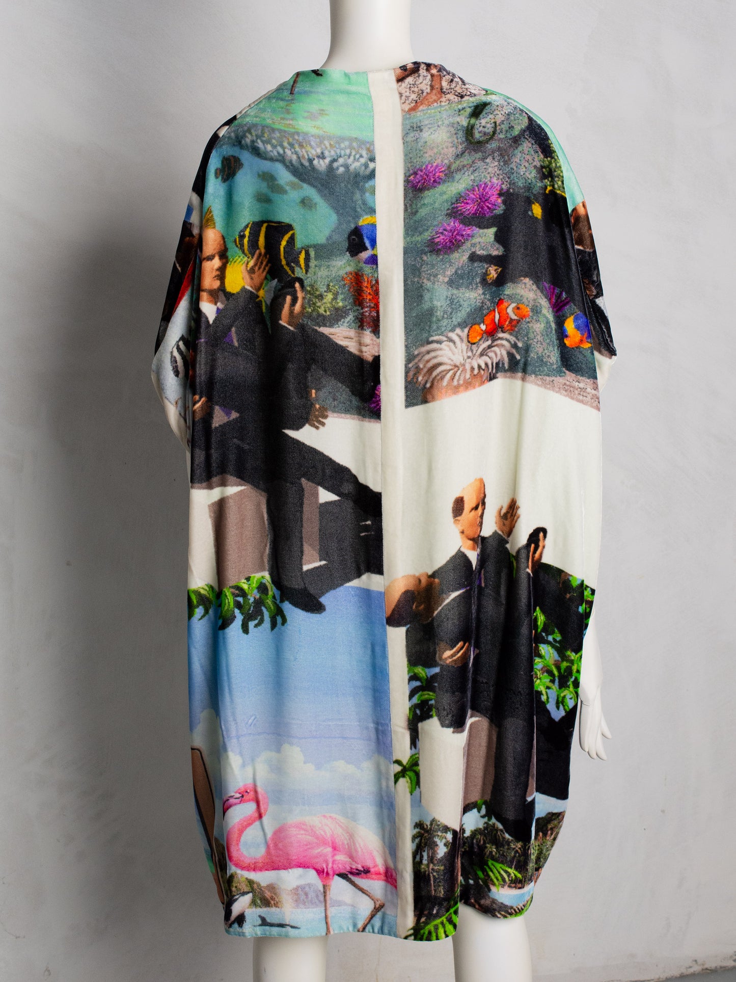 Bernhard Willhelm - A/W 2014 - computer graphic "Boxcutter" oversized top - one size