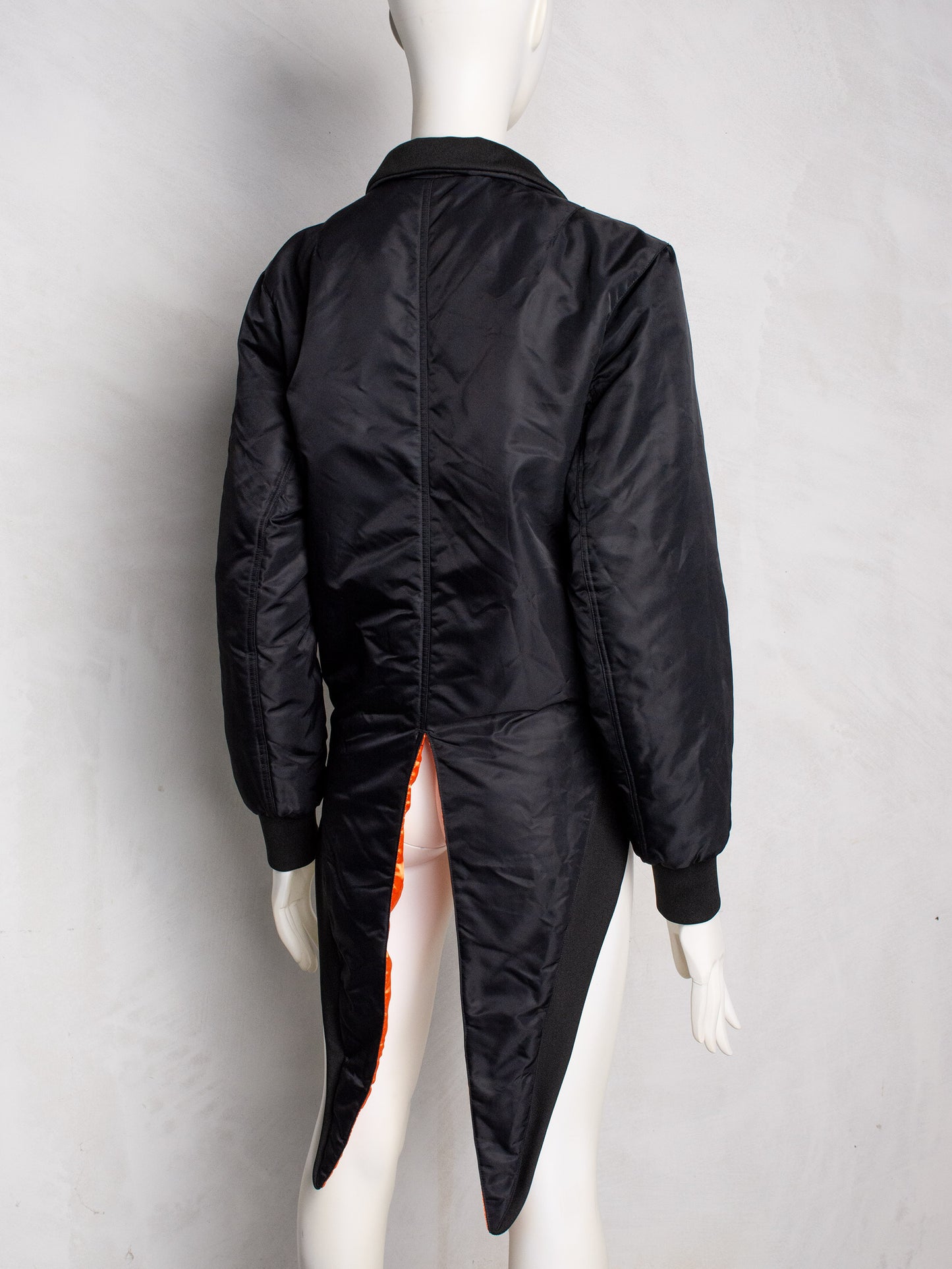 (sample) adidas Originals by Jeremy Scott A/W 2015 Tuxedo Bomber - women's size M